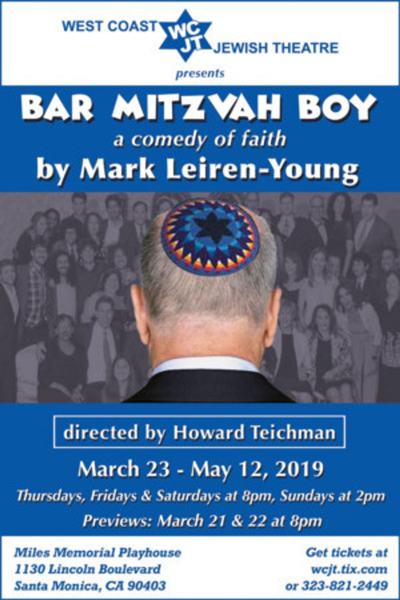 BAR MITZVAH BOY Opens March 23 At Miles Memorial Playhouse  Image