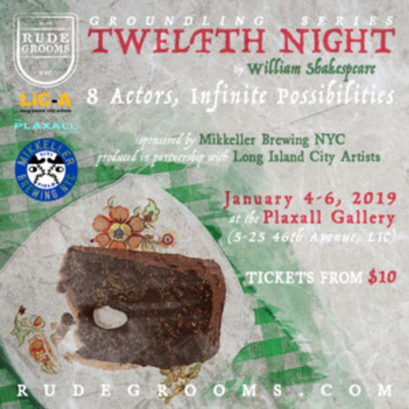 Immersive, Limited Engagement Of William Shakespeare's TWELFTH NIGHT Comes To Long Island City This January  Image