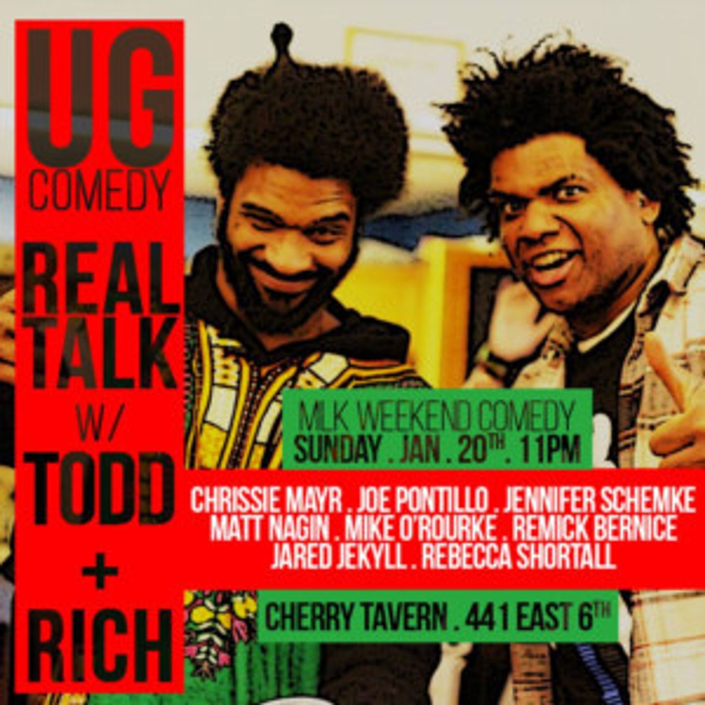 Real Talk W/ Todd & Rich: Let Freedom Ring! Announces Sunday  Jan. 20th, 2019 Edition  Image