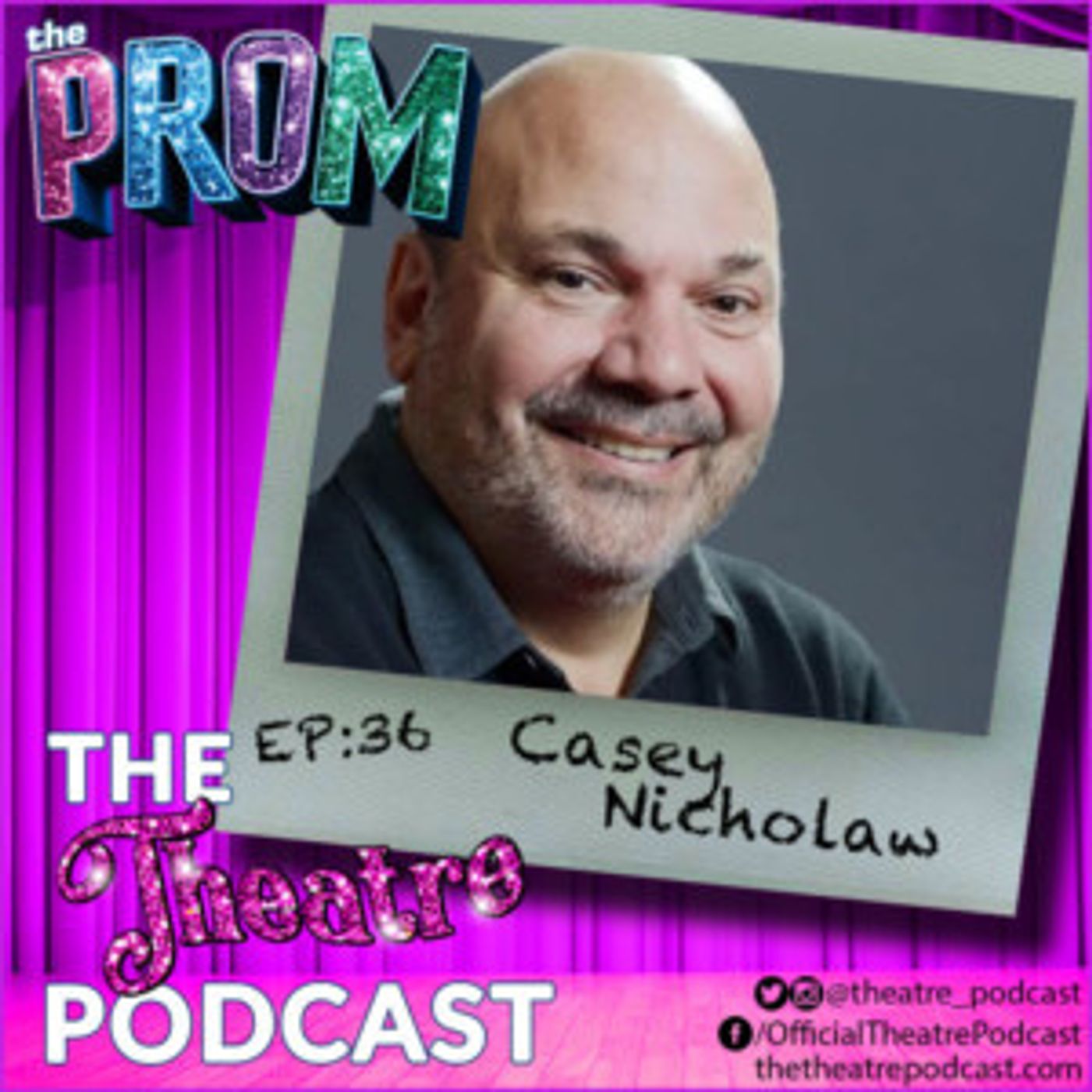 The Theatre Podcast With Alan Seales Welcomes Casey Nicholaw  Image