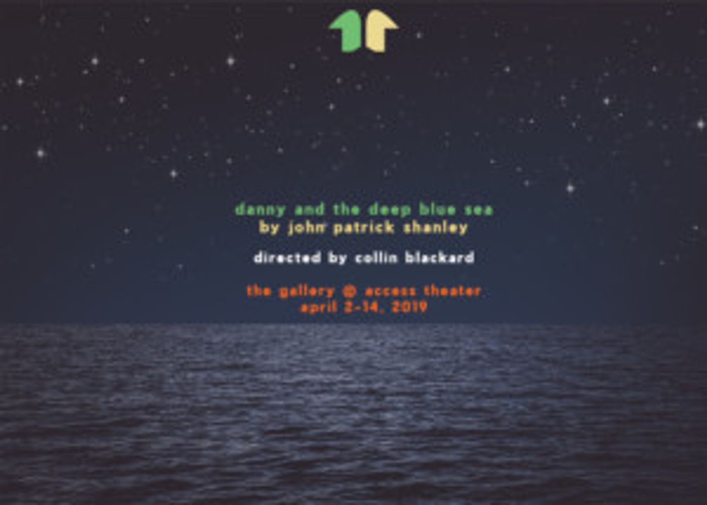 Company Of Fools Presents DANNY AND THE DEEP BLUE SEA  Image