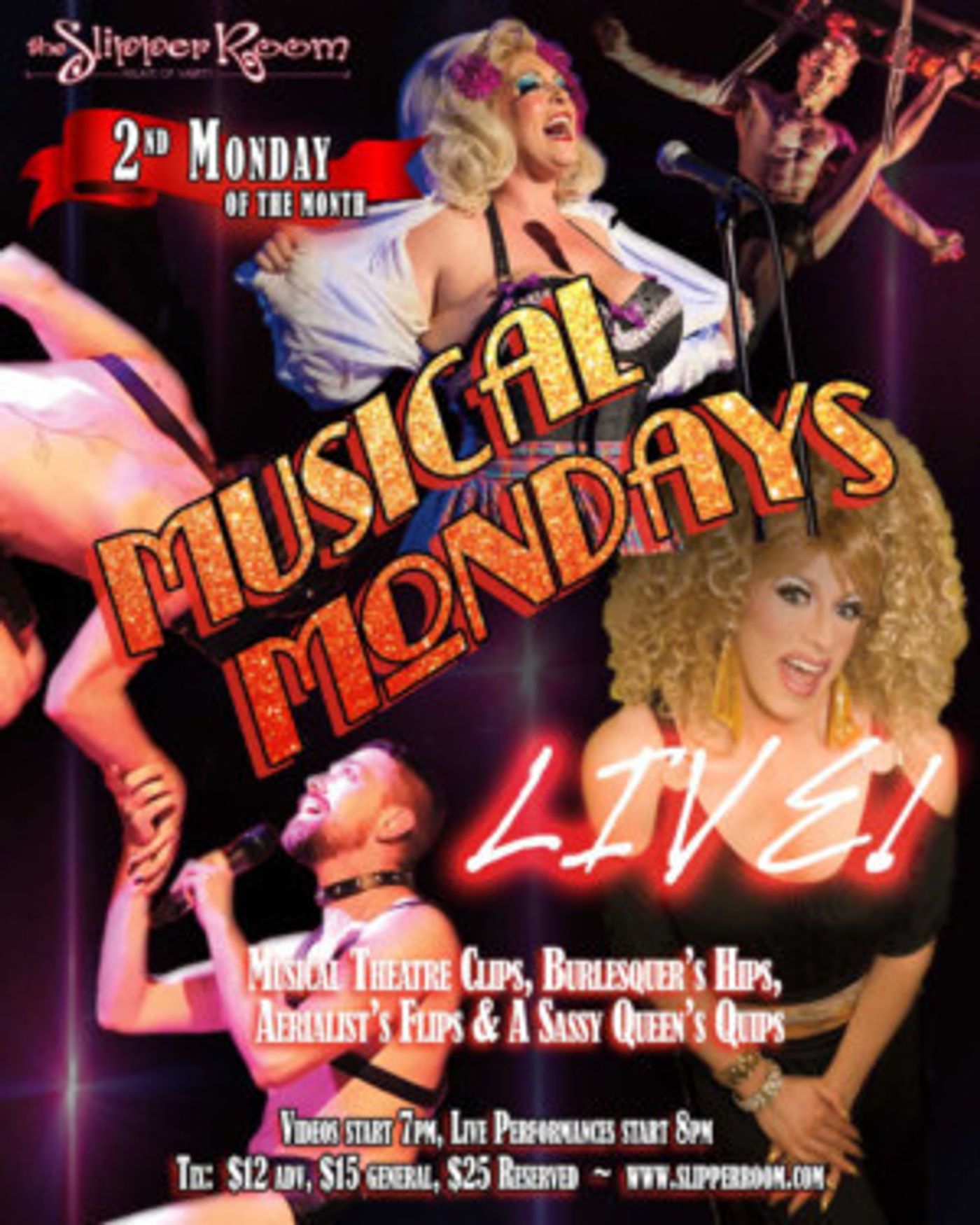 MUSICAL MONDAYS: LIVE! Returns To NYC's The Slipper Room As A Monthly Extravaganza  Image