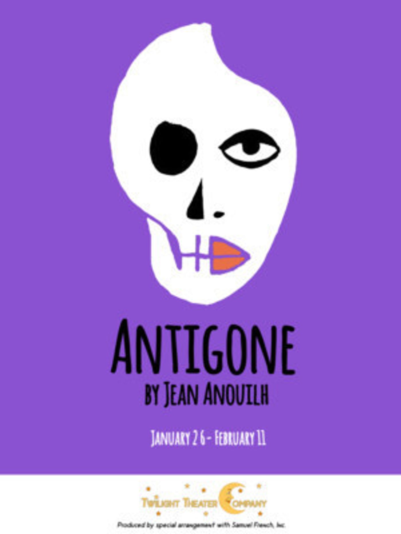ANTIGONE Opens 1/26 at Twilight Theatre Company  Image