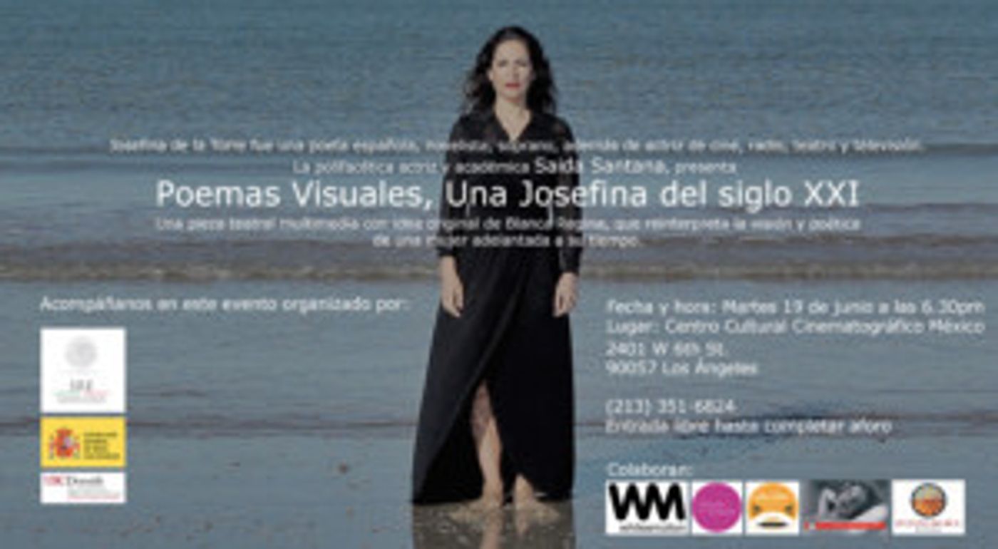 Saida Santana Tributes Josefina de la Torre With 'Visual Poems: A Josefina of XXI Century'  Image