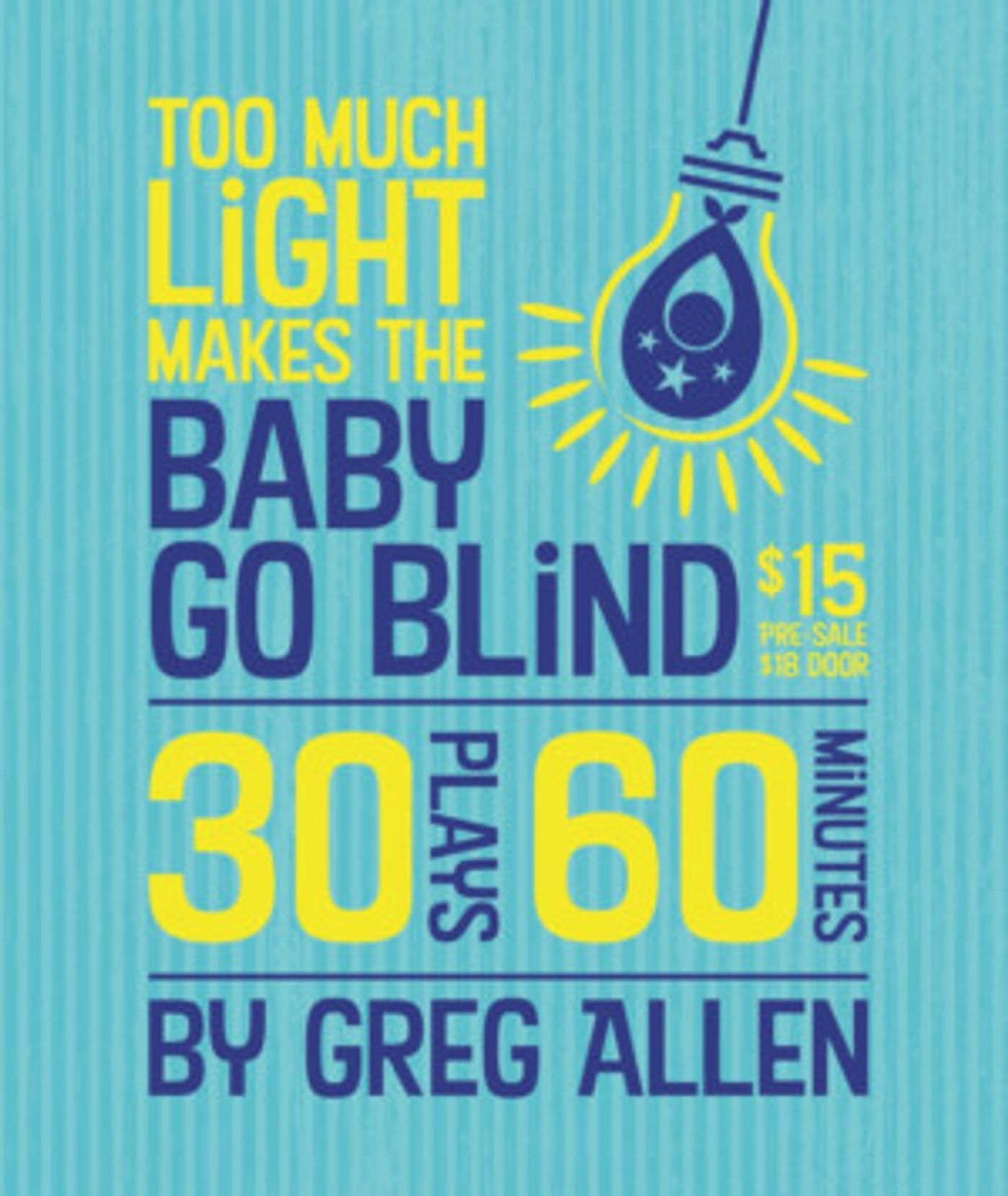 Duke City Repertory Theatre Presents TOO MUCH LIGHT MAKES THE BABY GO BLIND  Image