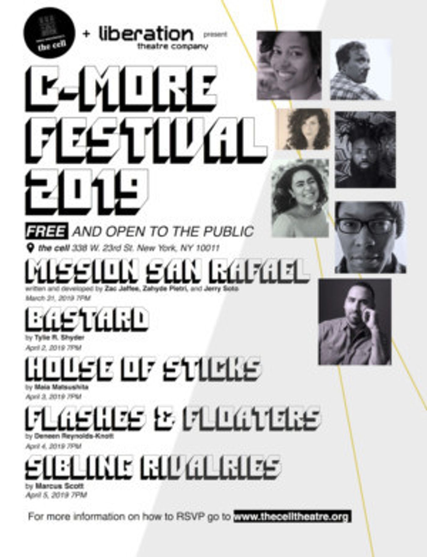 Liberation Theatre Company Partners With The Cell To Present C-MORE FESTIVAL 2019  Image