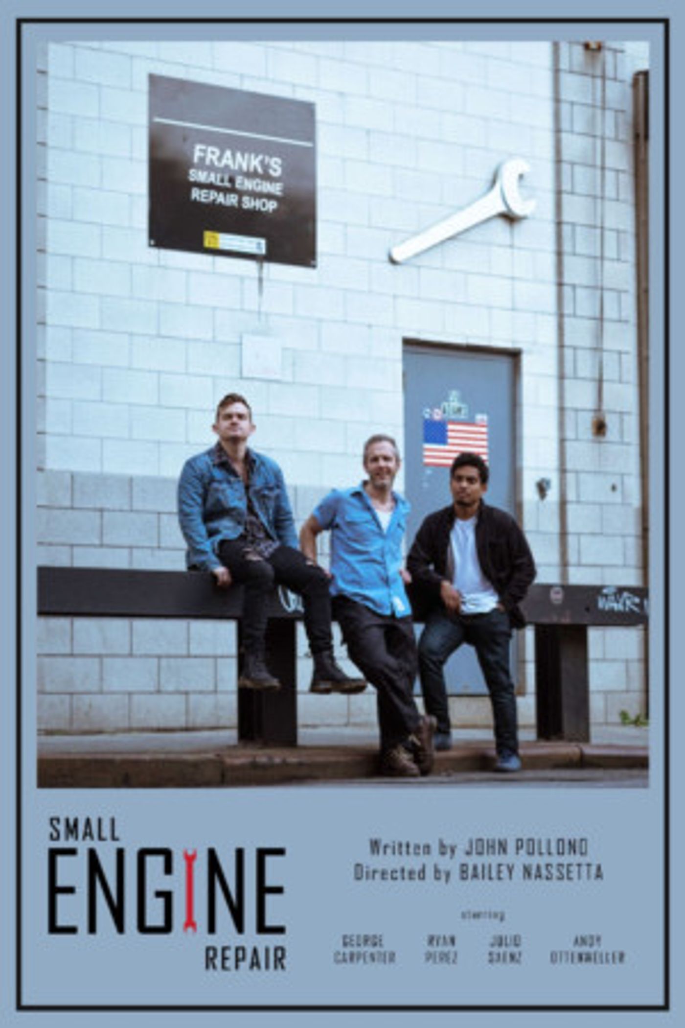 SMALL ENGINE REPAIR Opens At Stonestreet Studios Tonight  Image