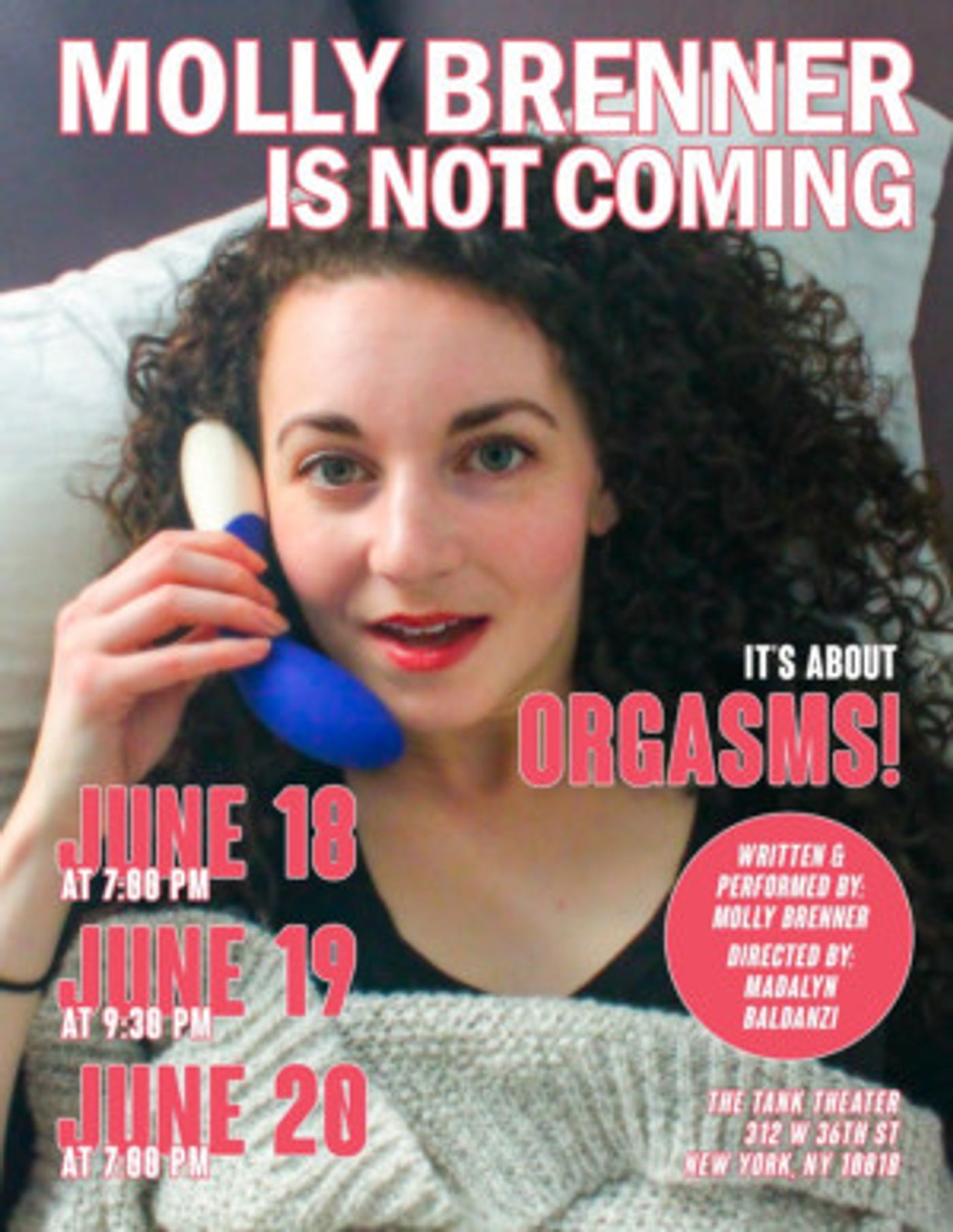 'Molly Brenner Is Not Coming' To Play The Tank  Image