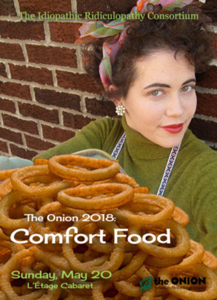 The Onion, America's Finest News Source, Comes Alive For RAW ONION: COMFORT FOOD for One Night Only Image