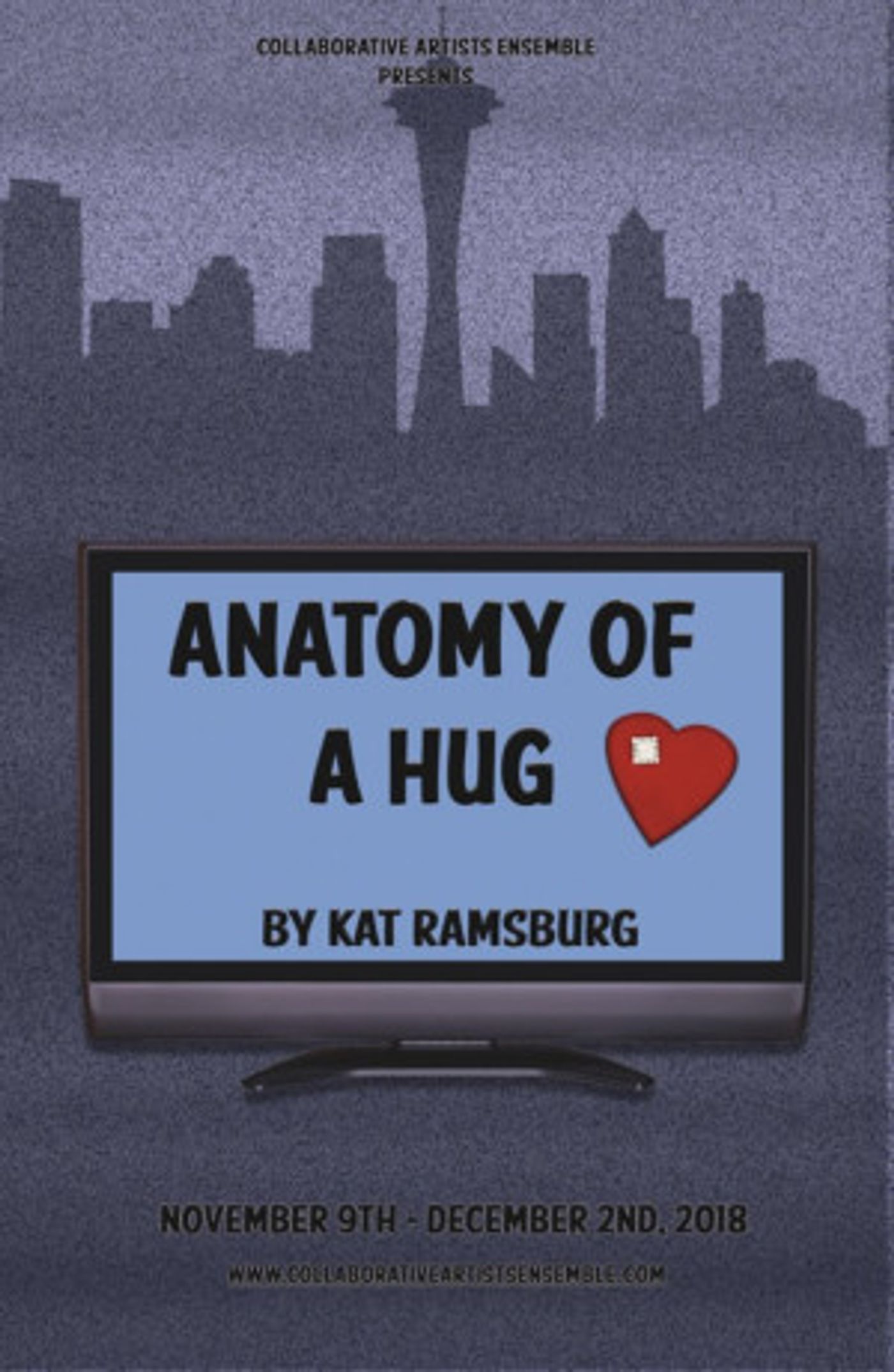 Collaborative Artists Ensemble To Stage ANATOMY OF A HUG By Kat Ramsburg  Image