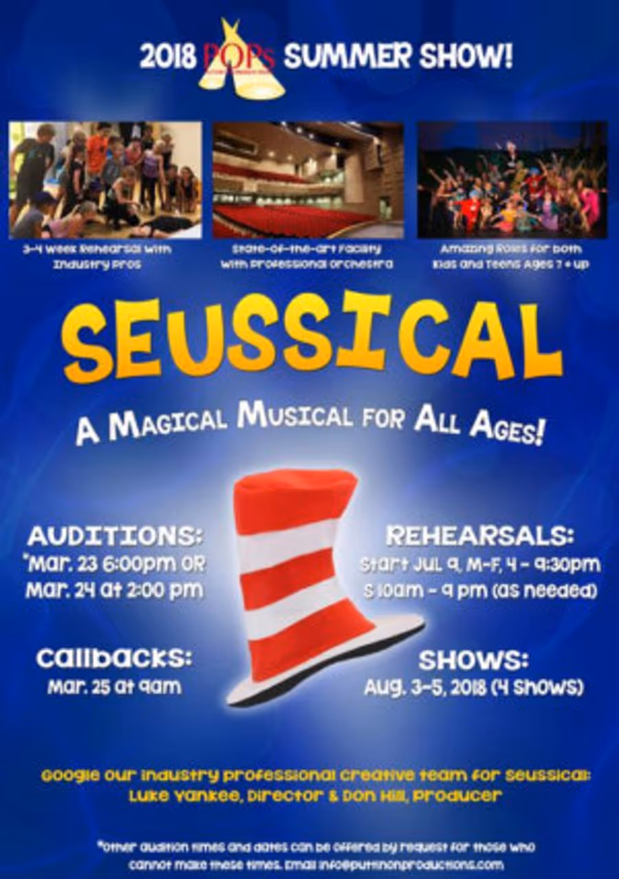 Luke Yankee To Direct Puttin' On Productions' SEUSSICAL! Image