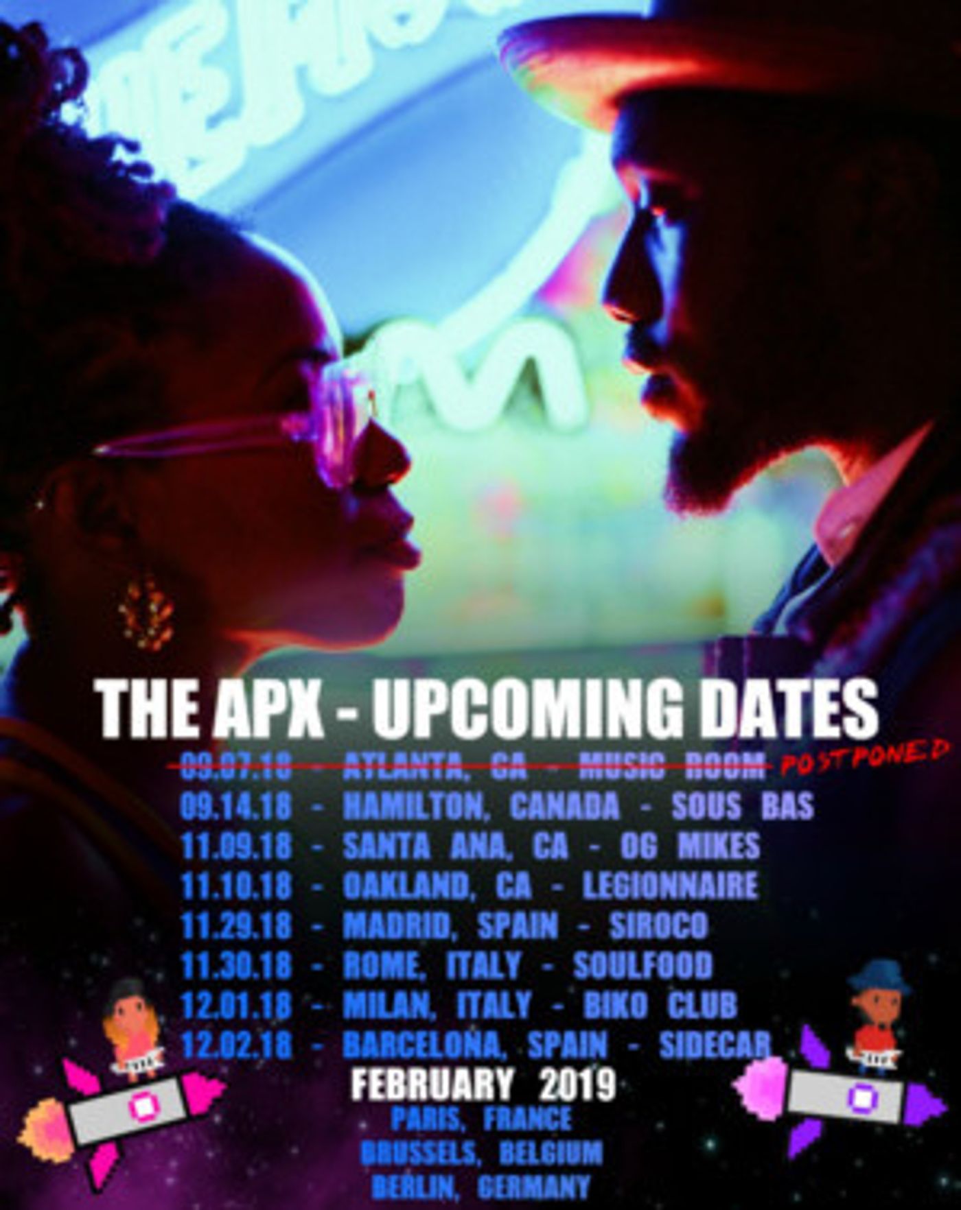 The APX Announces First International Tour  Image