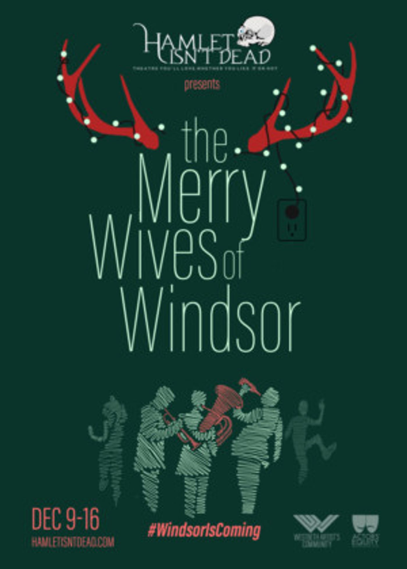 Hamlet Isn't Dead Presents THE MERRY WIVES OF WINDSOR Starting Tonight  Image
