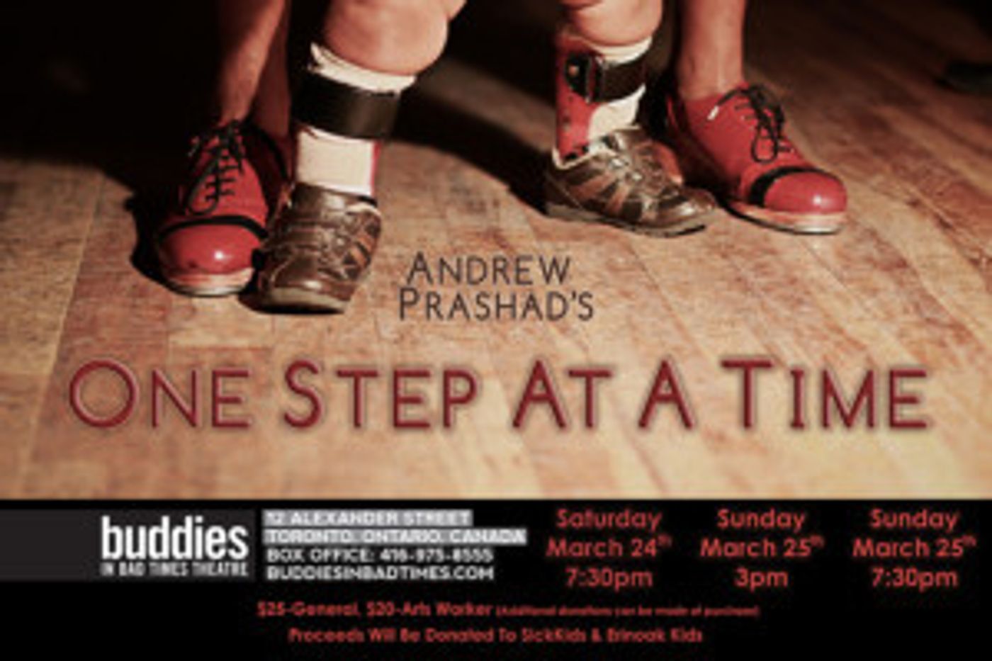 Buddies in Bad Times Announces ONE STEP AT A TIME  Image