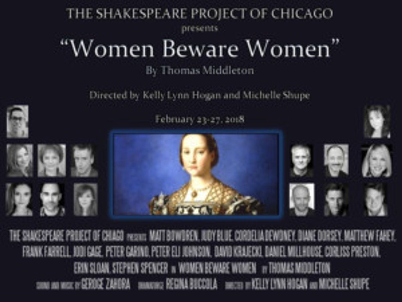 Shakespeare Project Of Chicago Presents Free Theatrical Readings Of WOMEN BEWARE WOMEN  Image