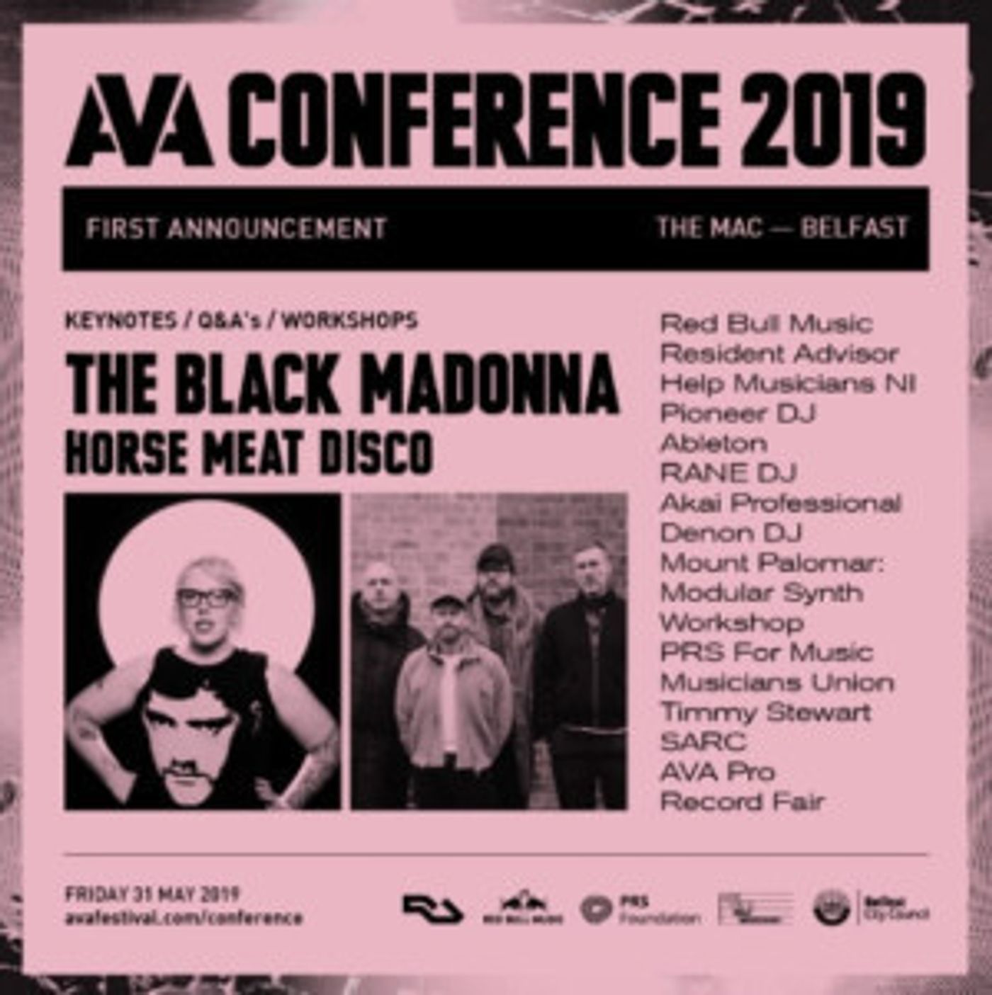 AVA Festival And Conference Announce First Names For Day-time Conference  Image