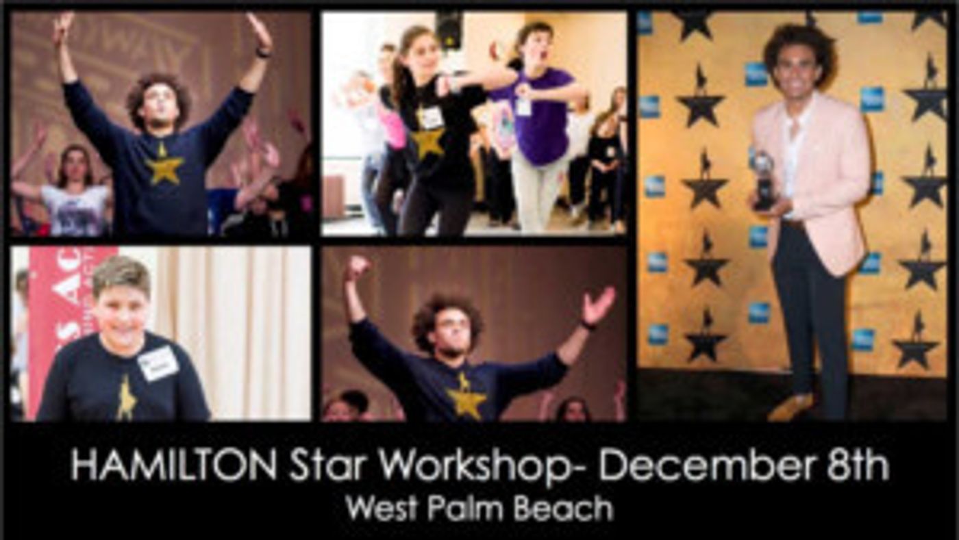 HAMILTON's Andrew Chappelle to Host Workshop at Kravis Center  Image