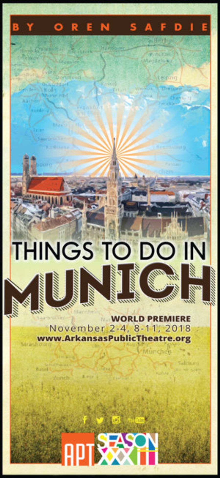 Oren Safdie Set To Debut His Latest Play THINGS TO DO IN MUNICH In Arkansas Image