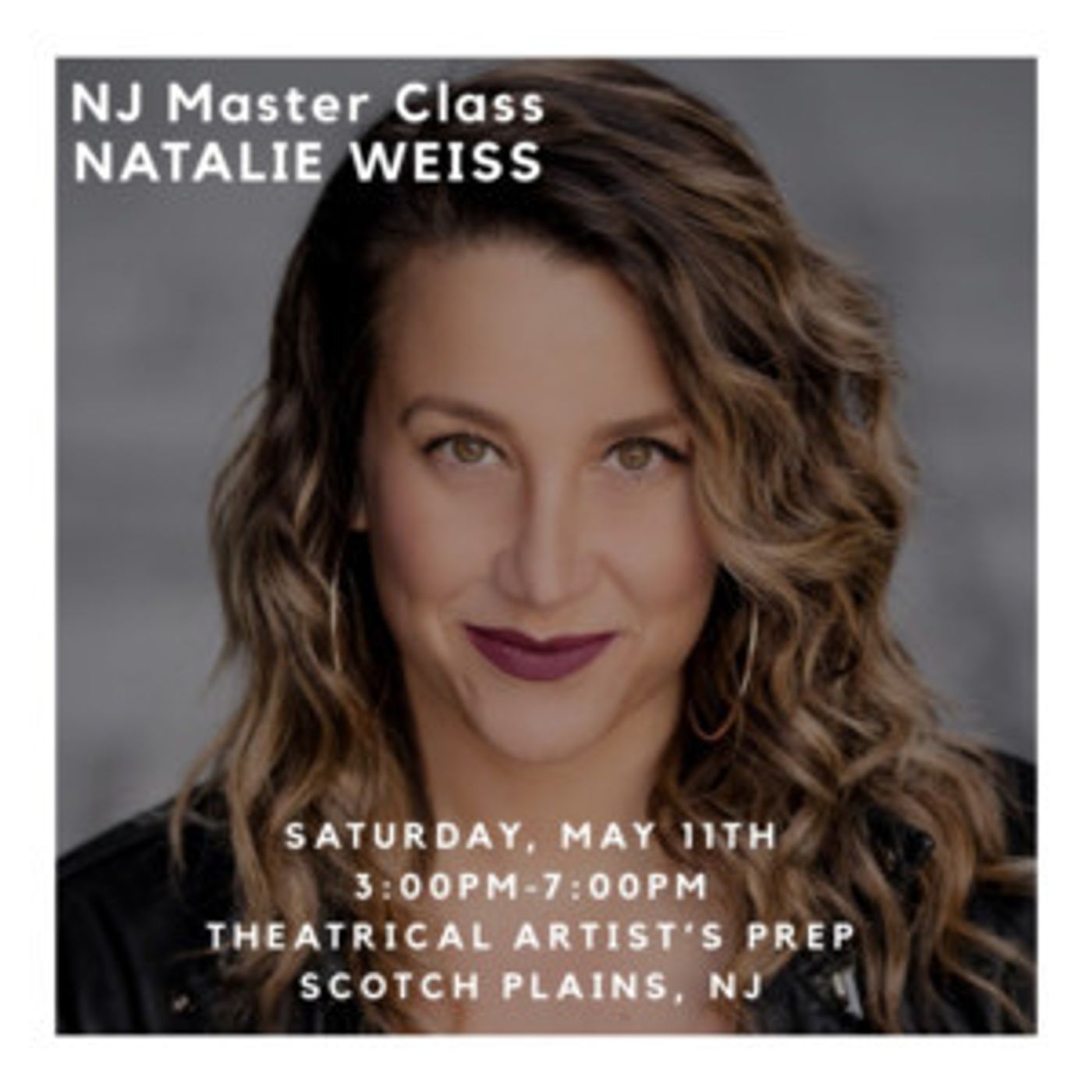 Natalie Weiss To Conduct Vocal Performance Master Class In Scotch Plains, NJ  Image