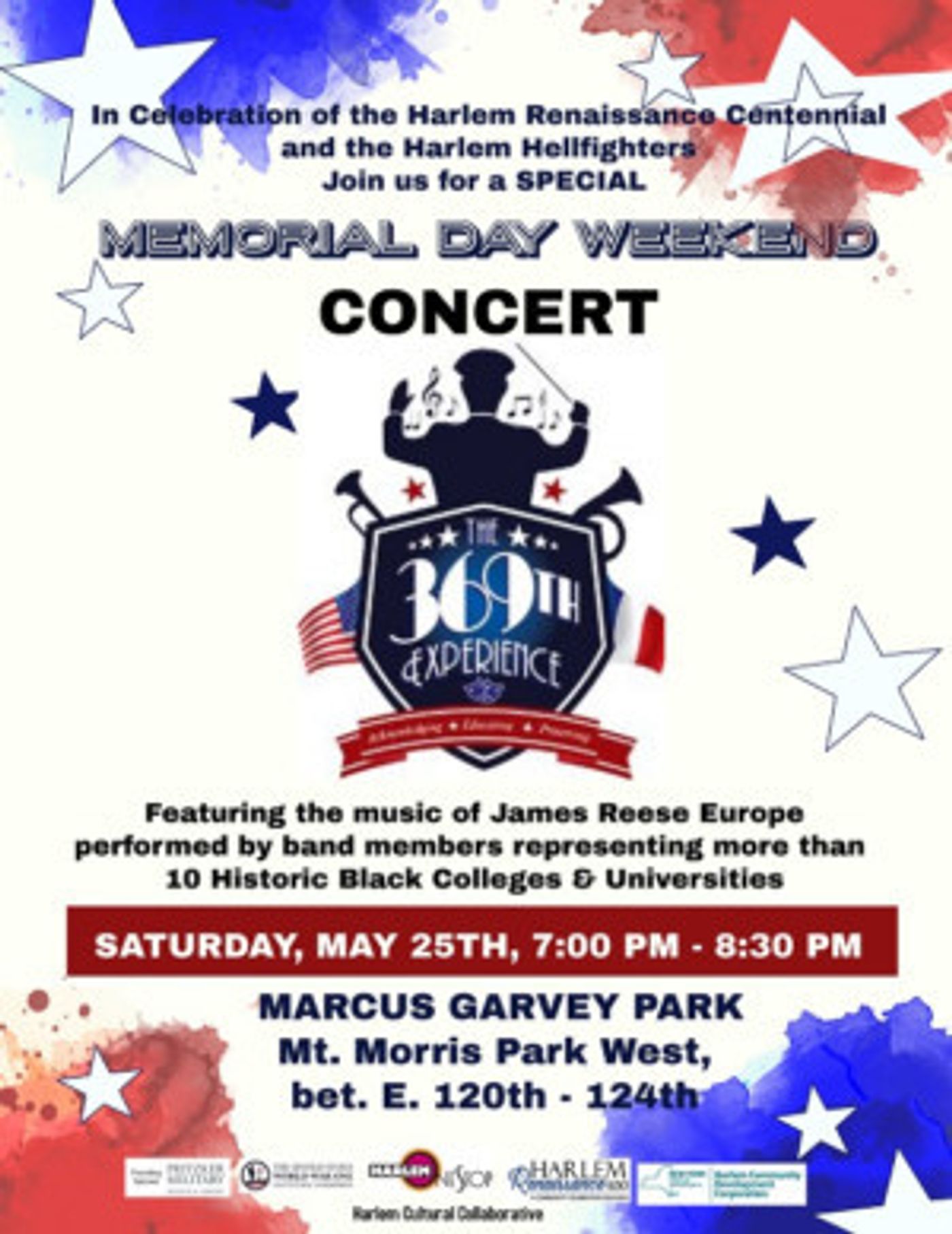 Harlem Welcomes The 369th EXPERIENCE FOR MEMORIAL Weekend Concert  Image