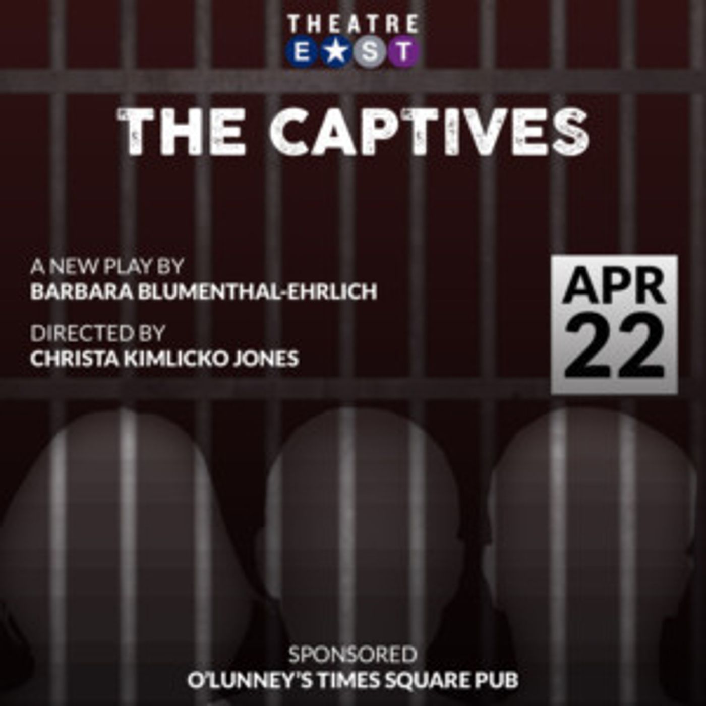 Theatre East Presents Reading Of New Play THE CAPTIVES  Image
