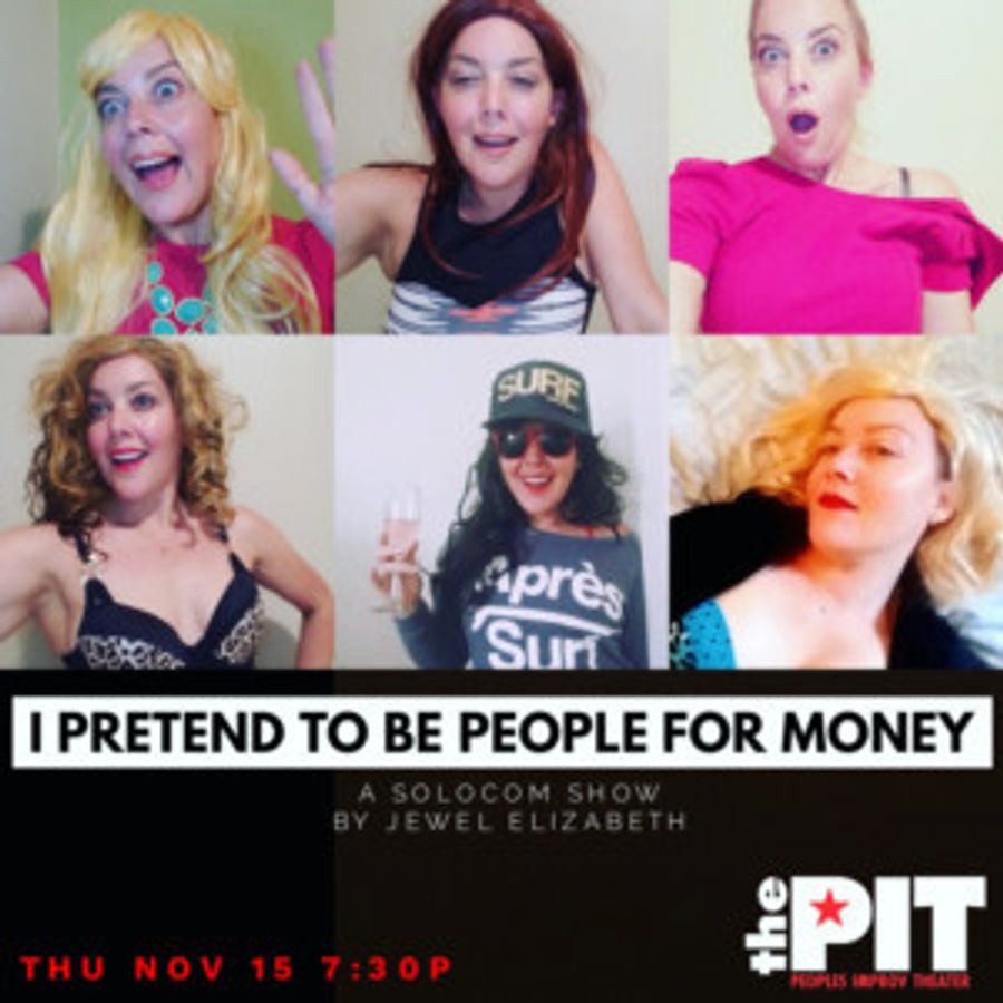 Jewel Elizabeth Opens The People's Improv Theater's Solocom Festival Image