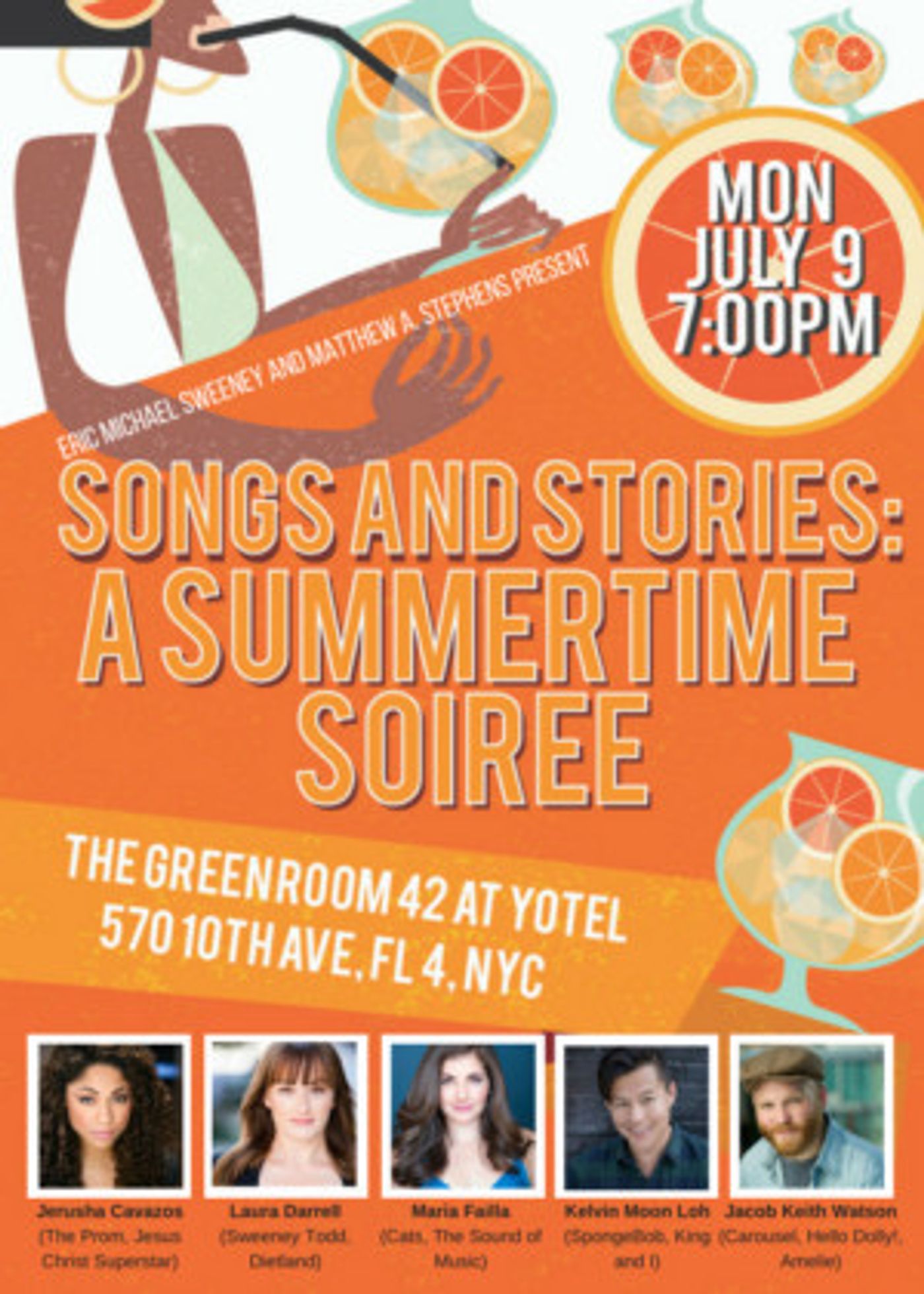 A Summertime Soiree Heads to The Green Room 42  Image