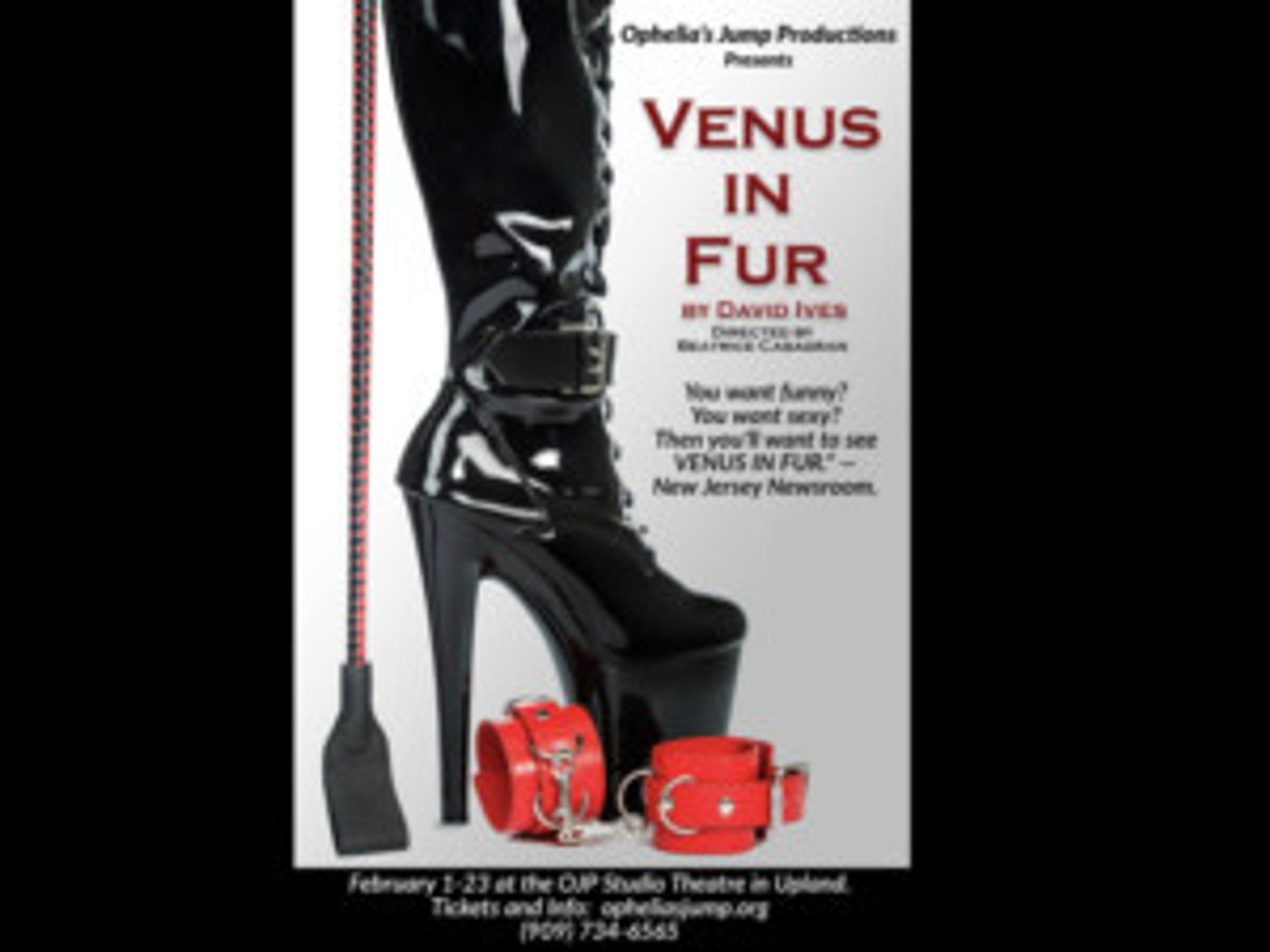 Ophelia's Jump Presents VENUS IN FUR By David Ives  Image