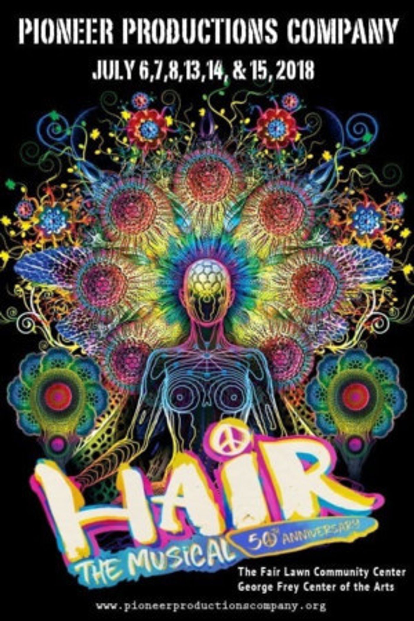 Pioneer Productions Presents HAIR  Image