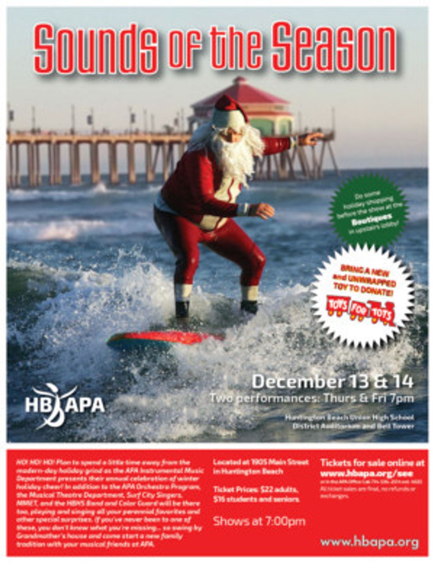 APA Presents SOUNDS OF THE SEASON  Image