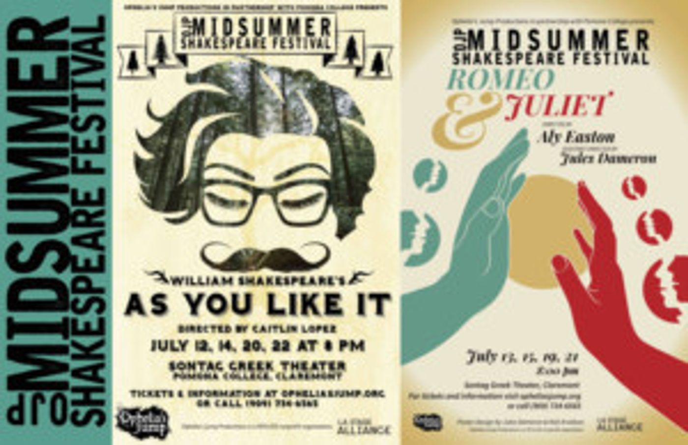 Ophelia's Jump Presents 5th Annual Midsummer Shakespeare Festival  Image