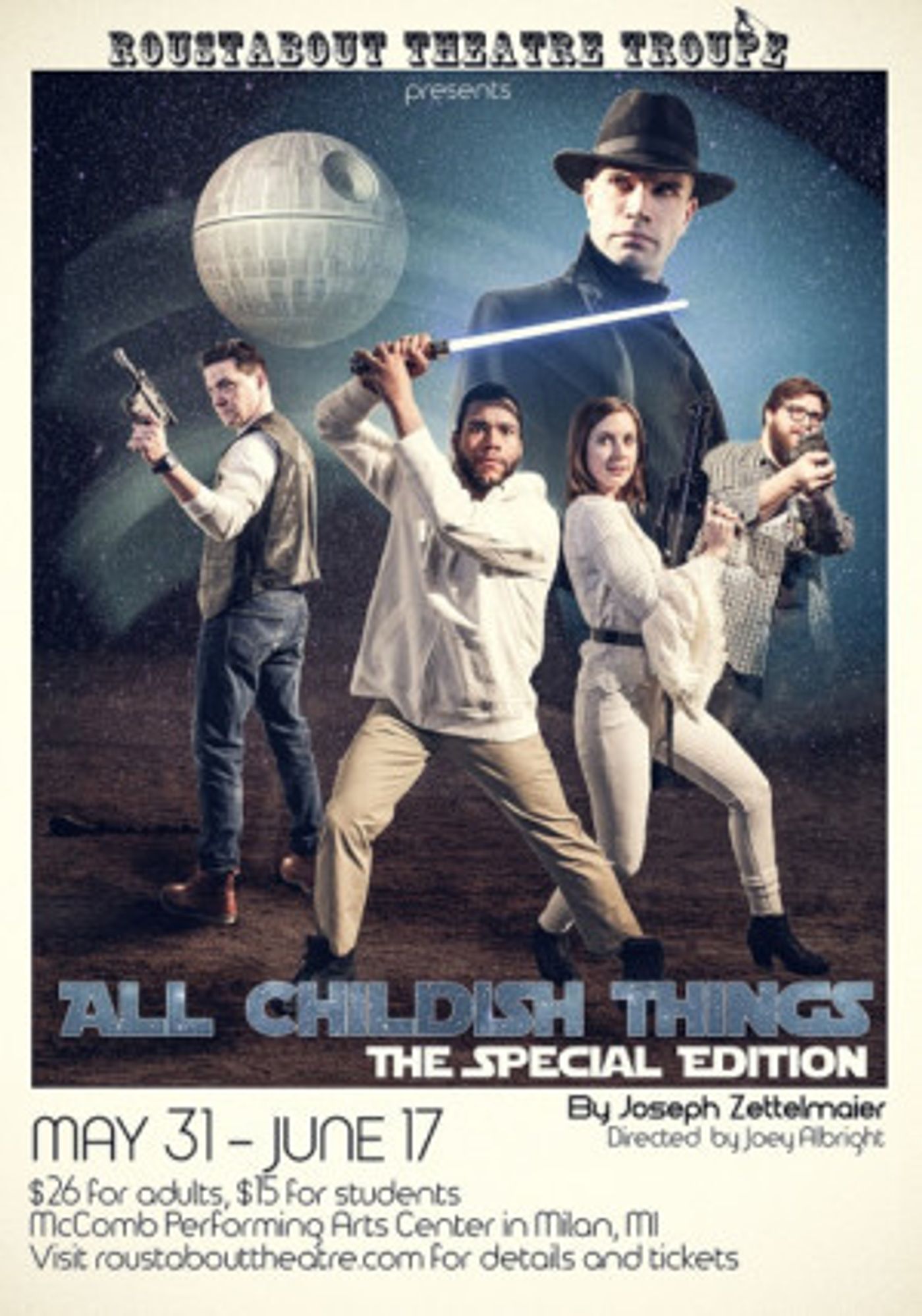 Roustabout Theatre Troupe ALL CHILDISH THINGS This Summer  Image