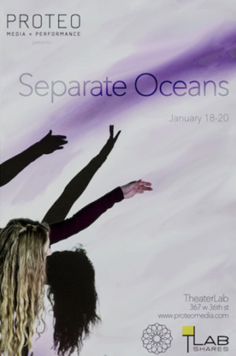 Proteo Media + Performance's SEPARATE OCEANS Premieres At Theaterlab January 18-20 Image