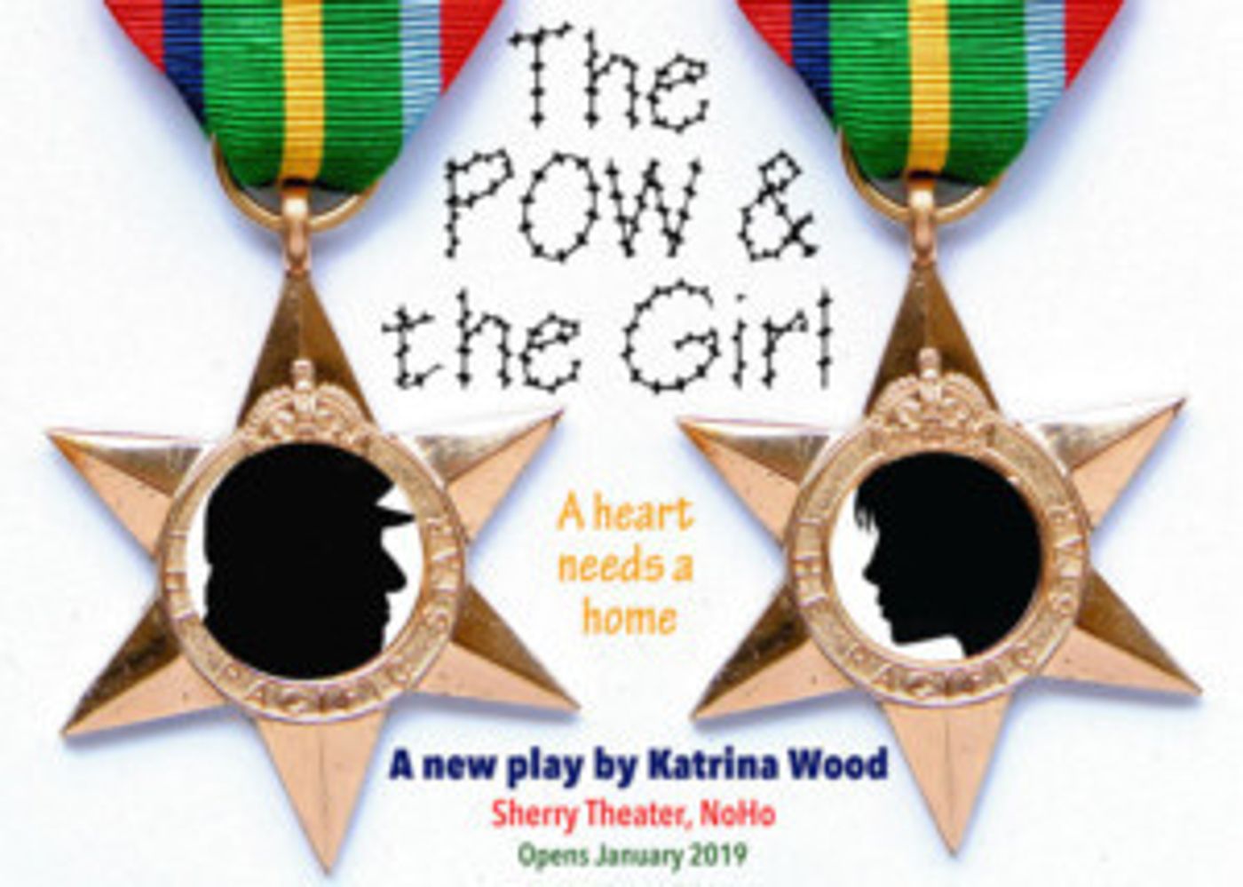 World Premiere Engagement of THE P.O.W. AND THE GIRL Opens At The Sherry Theatre Today  Image