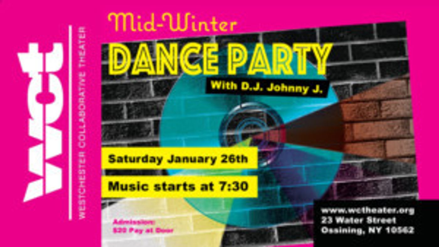 Westchester Collaborative Theater Hosts Midwinter Rock To Rap Dance Party Featuring DJ Johnny J  Image
