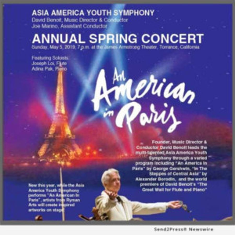 Asia America Symphony Association And Ryman Arts Present MUSIC ON CANVAS Performed To Gershwin's AN AMERICAN IN PARIS Image