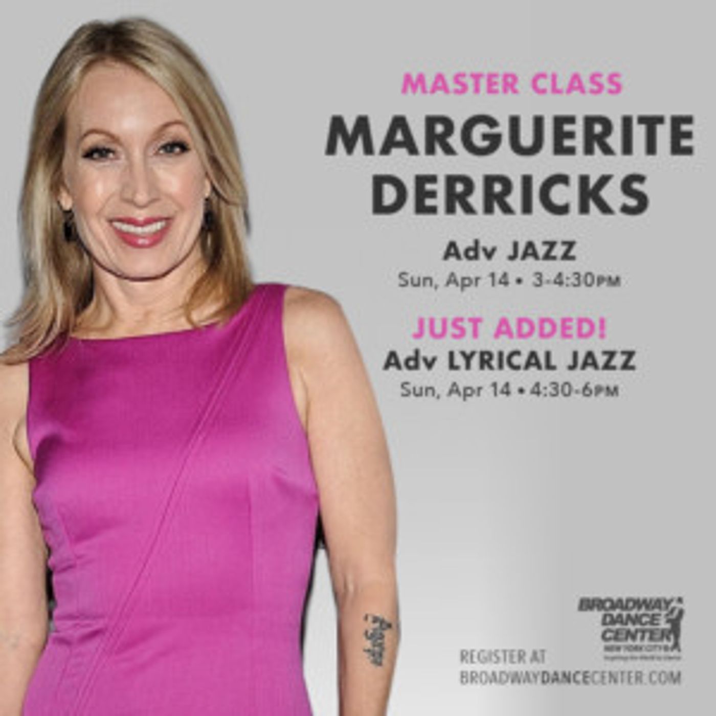 Marguerite Derricks Comes to Broadway Dance Center  Image