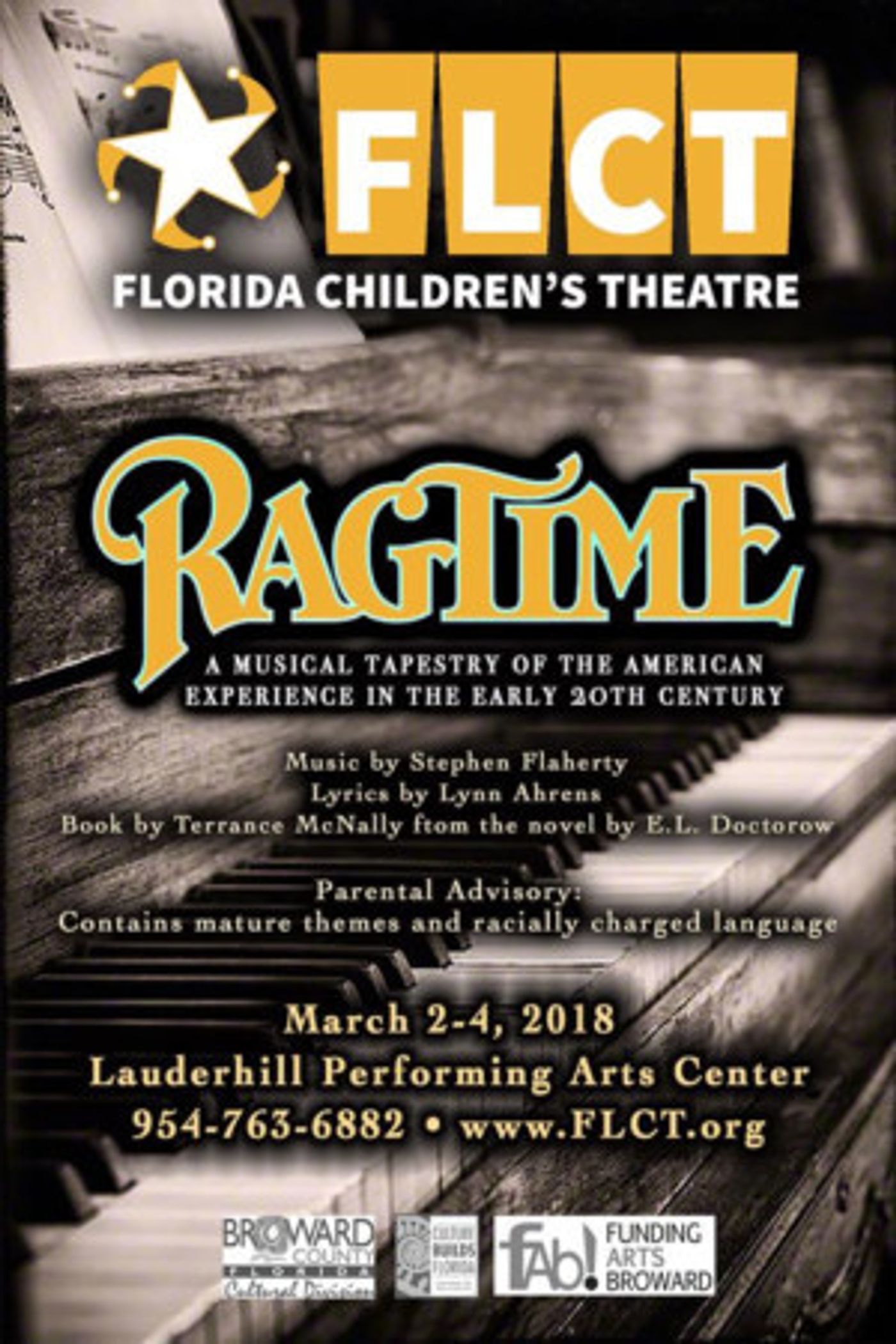 RAGTIME: Florida Children's Theatre Raises Their Voice  Image