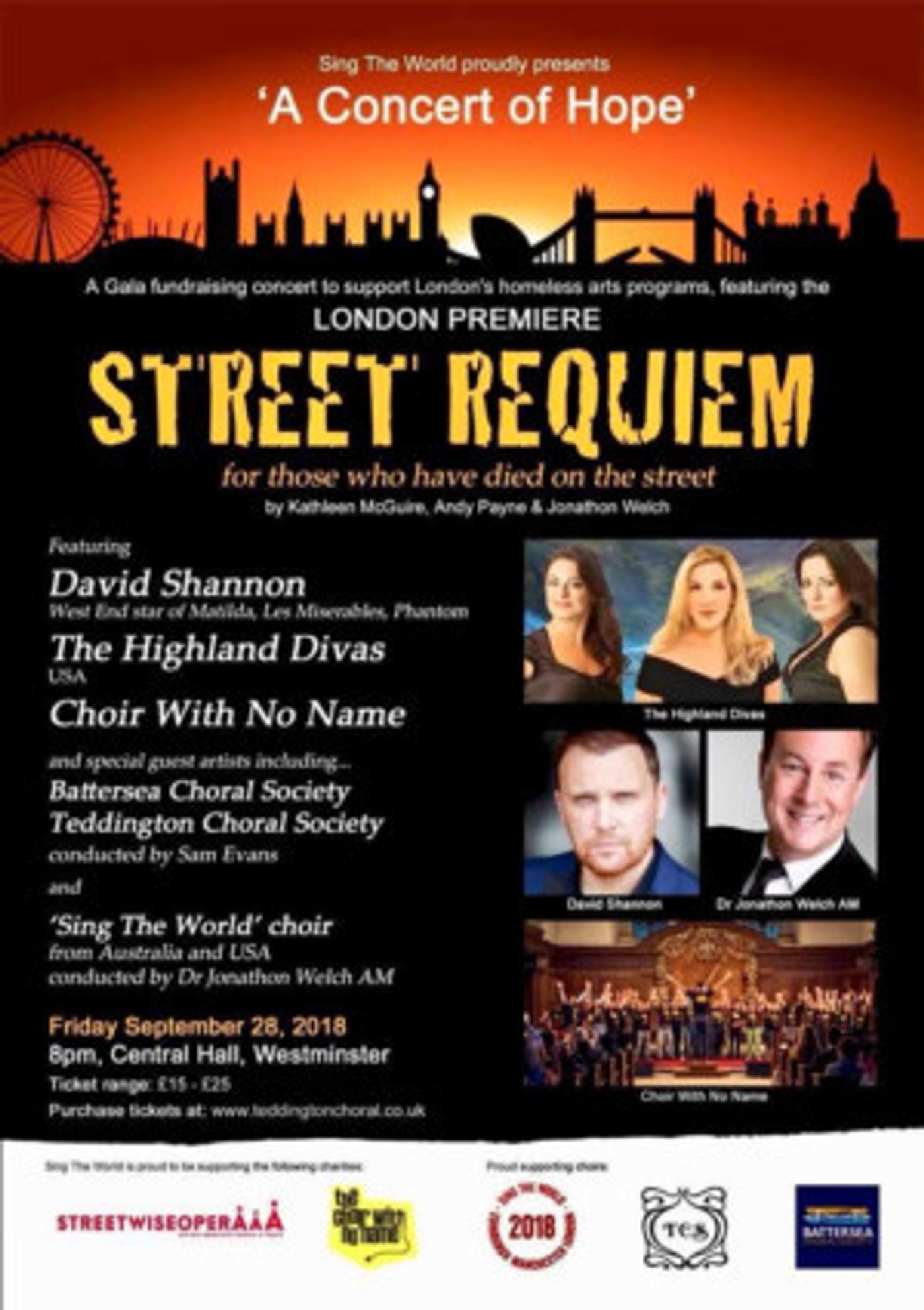 STREET REQUIEM - For Those Who Have Died On The Street to Have its London Premiere  Image