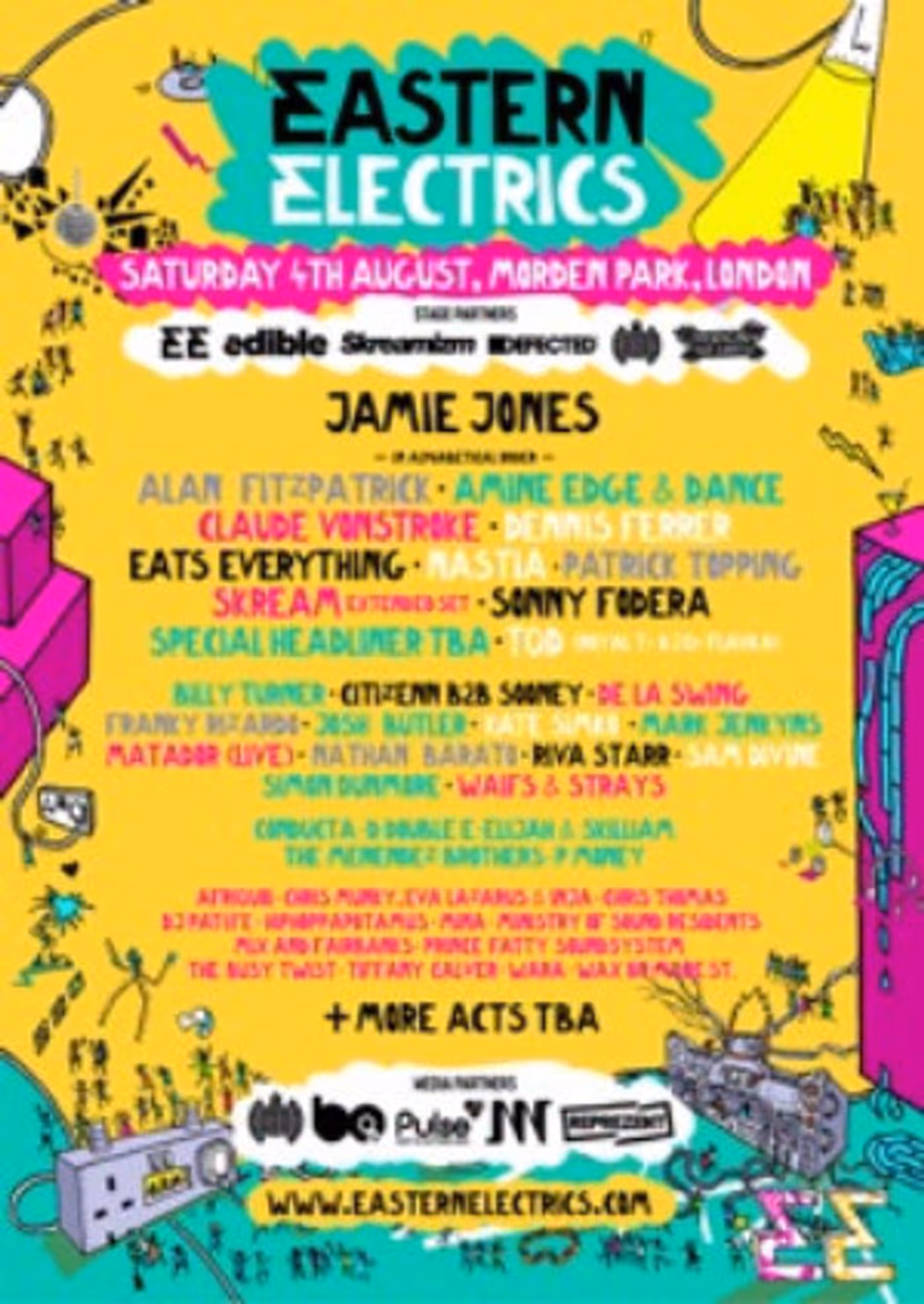 Eastern Electrics Festival Announce First Full Weekender In Morden Park For 2018 Plus First Line Up  Image