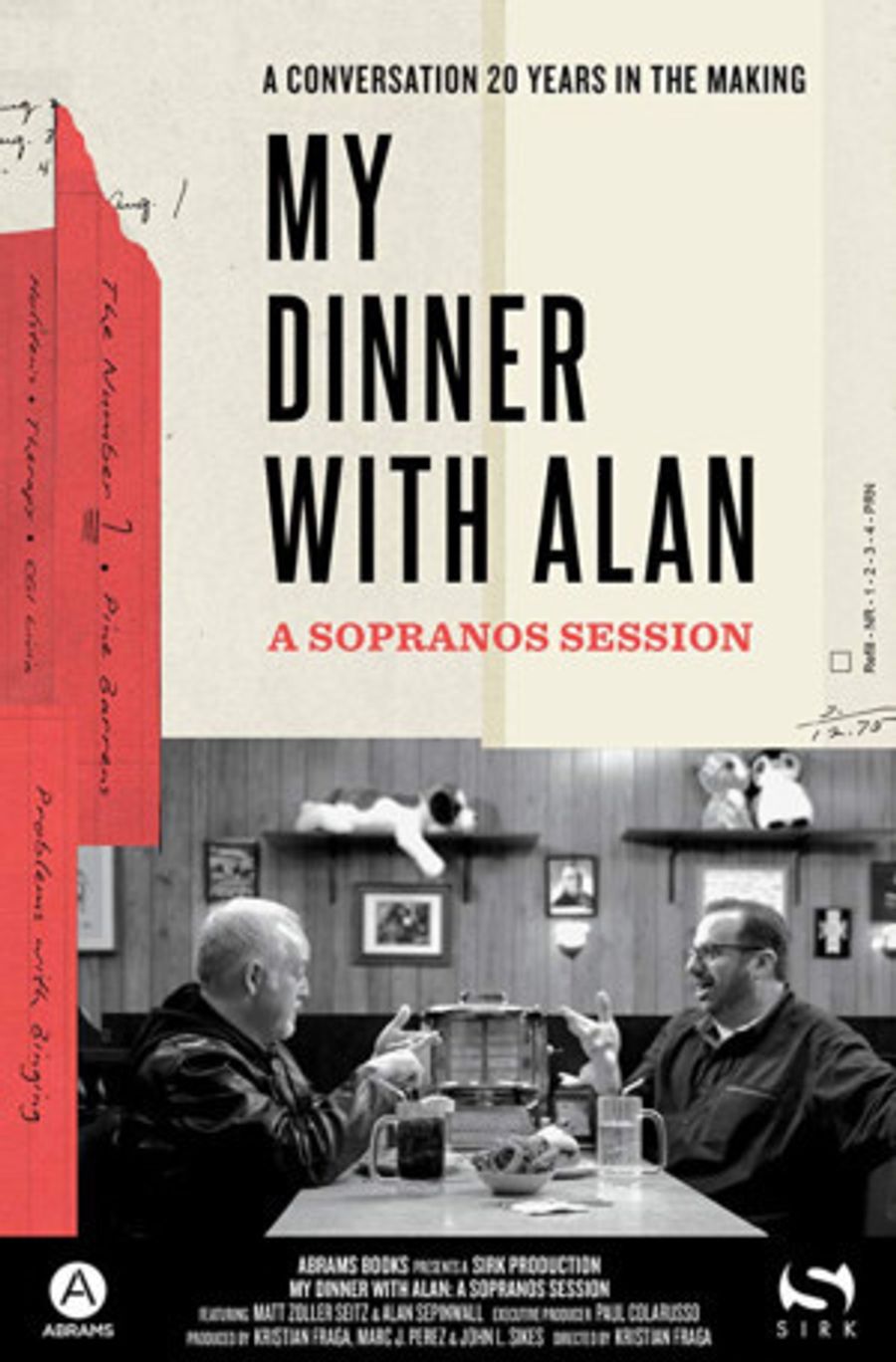Garden State Film Fest Announces Exclusive East Coast Film Fest Premiere Of MY DINNER WITH ALAN: A SOPRANOS SESSION Image
