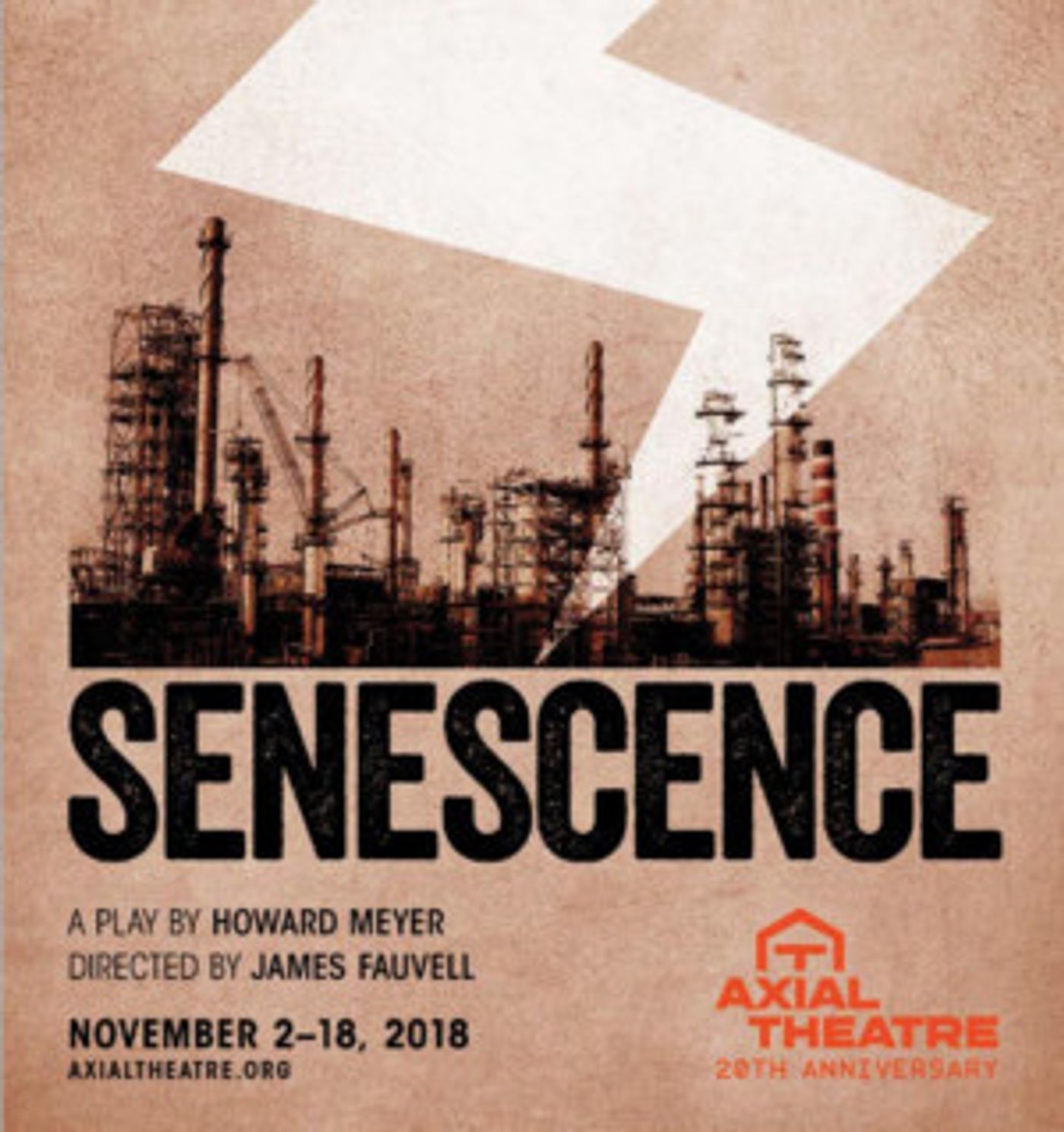 Axial Theatre Celebrates Its 20th Anniversary Season With World Premiere Of Howard Meyer's SENESCENCE  Image