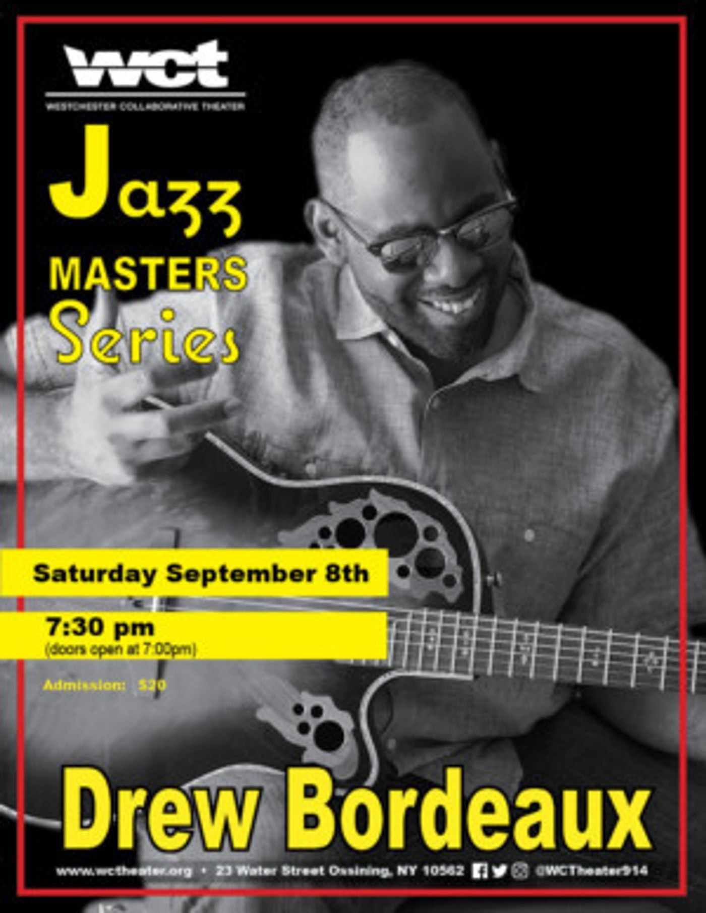 Drew Bordeaux Performs At Westchester Collaborative Theater 09/08  Image