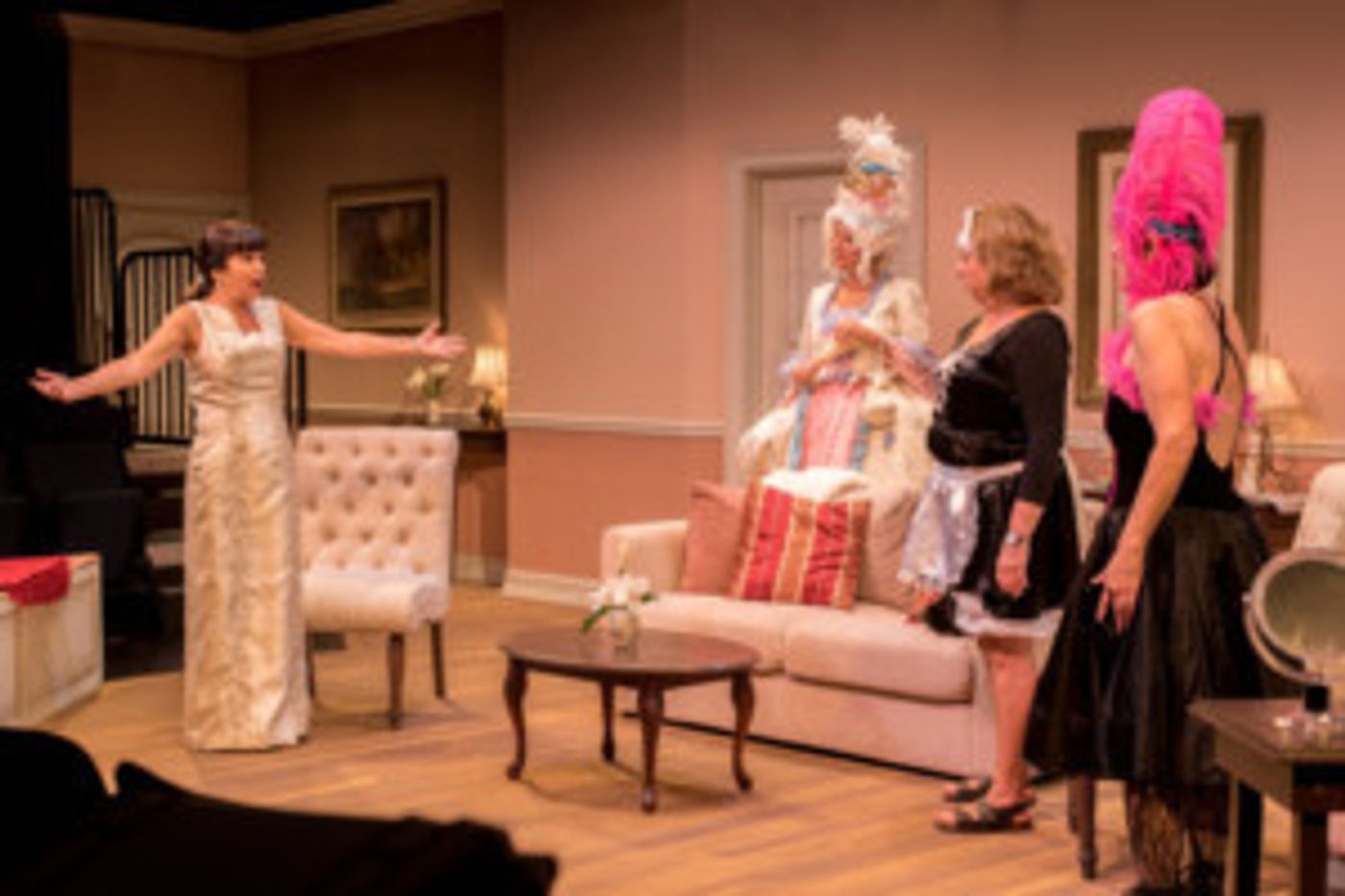 Naples Players and Naples Garage Door Present ALWAYS A BRIDESMAID  Image