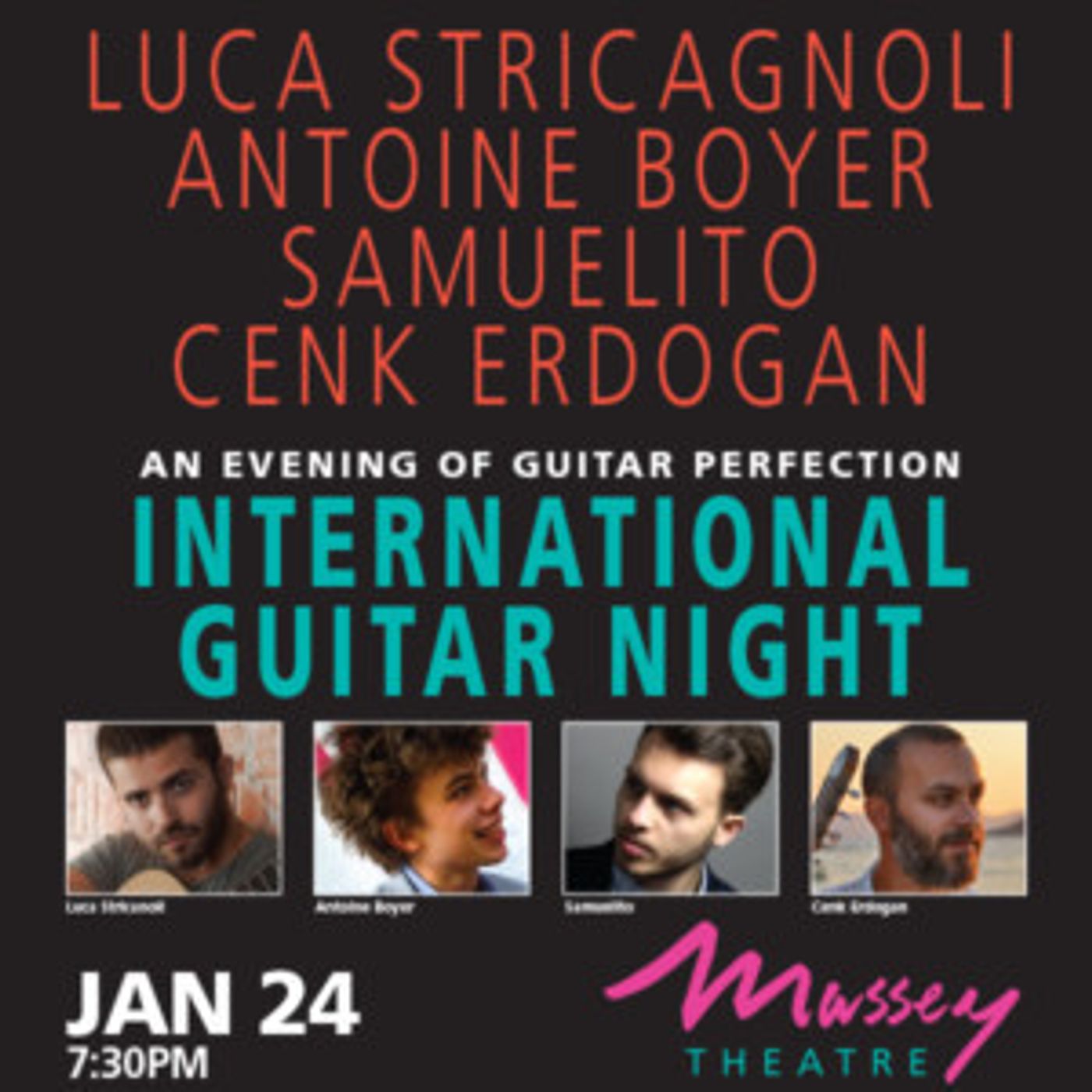 Massey Theatre Hosts International Guitar Night  Image