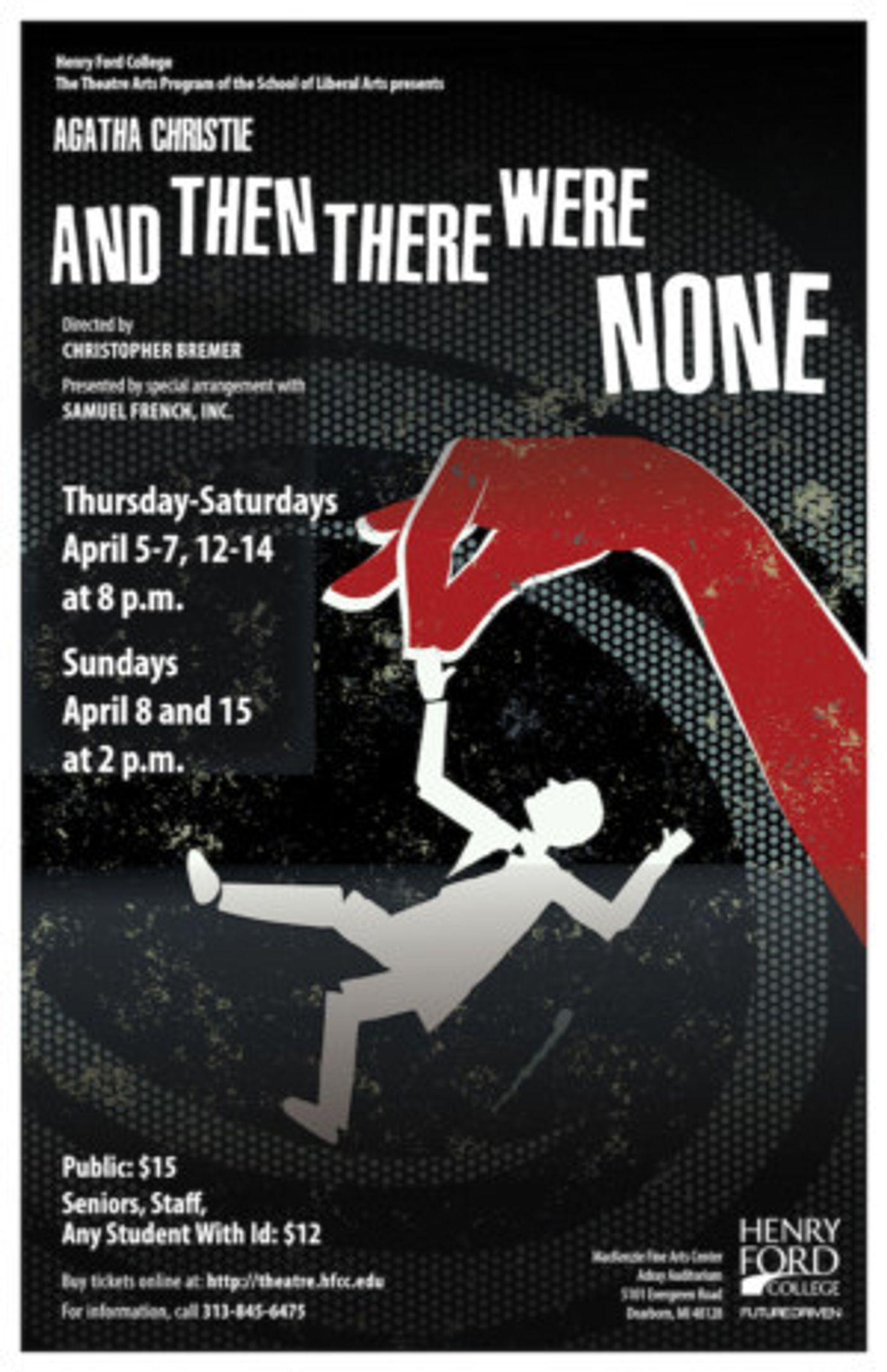 Henry Ford College Presents AND THEN THERE WERE NONE  Image