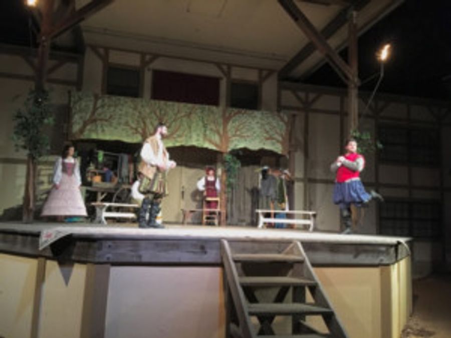The Baron's Men Present THE CURATE SHAKESPEARE AS YOU LIKE IT Image