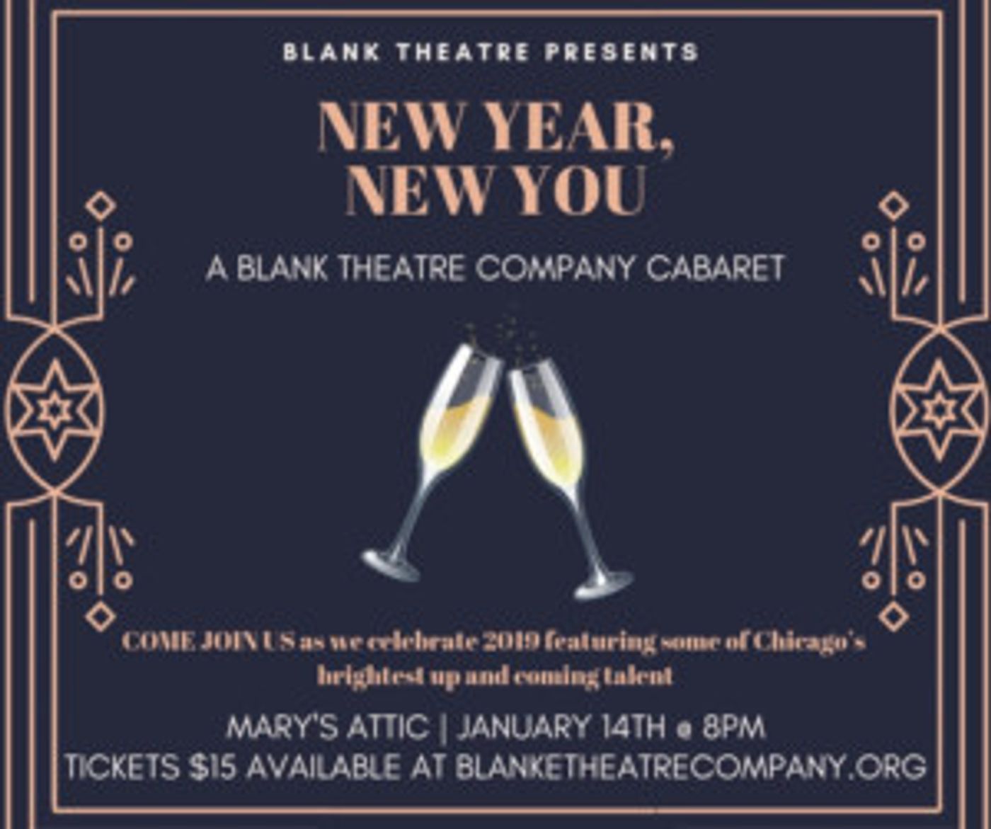 Blank Theatre Company To Present NEW YEAR, NEW YOU Cabaret  Image