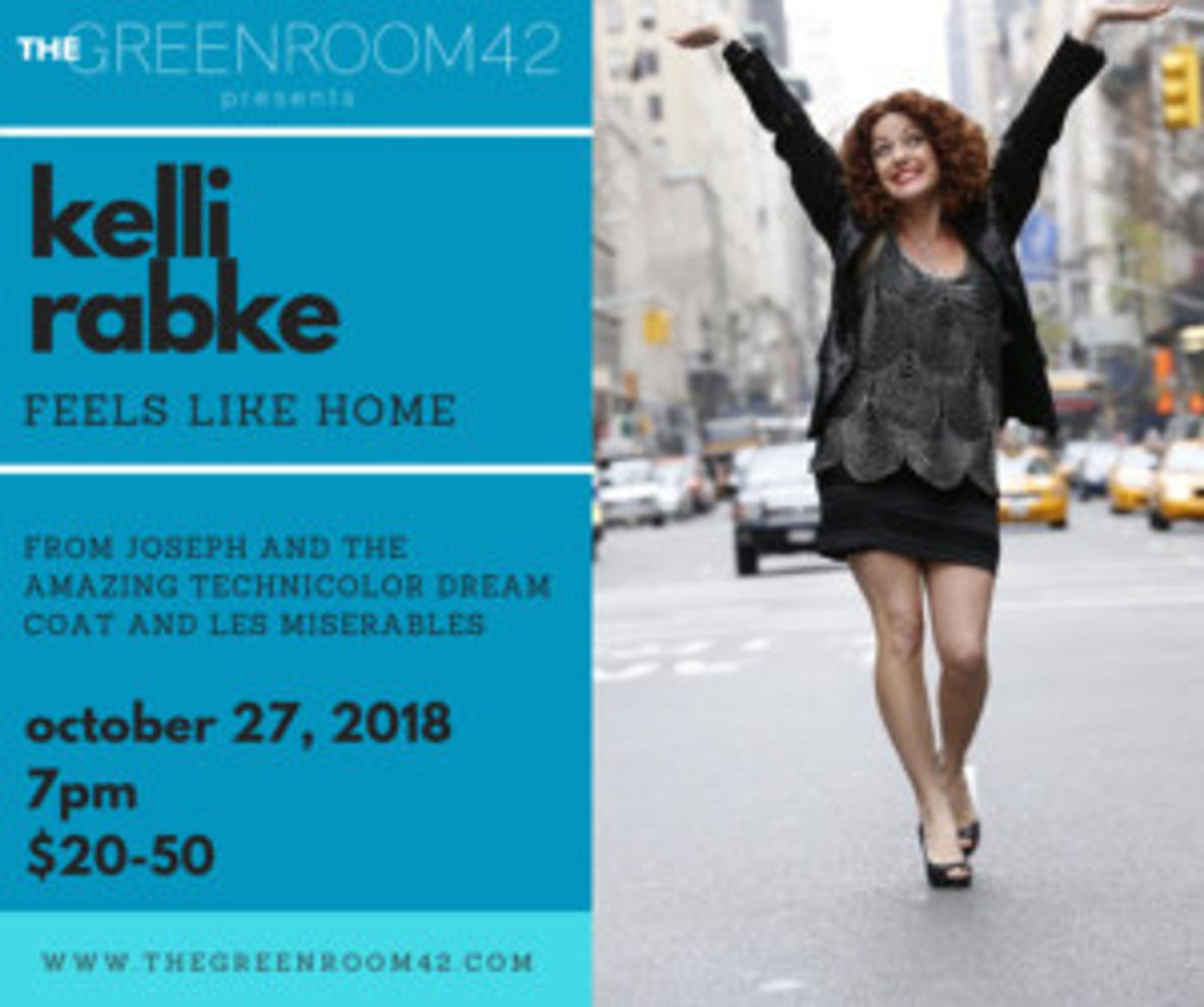 Kelli Rabke Brings 'Feels Like Home' to The Green Room 42  Image
