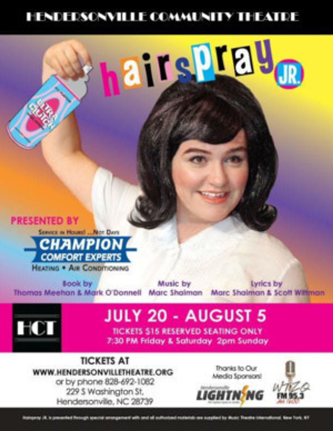 The Nicest Kids In WNC Tease Up Their Hair And Twist And Shout In HAIRSPRAY JR.  Image